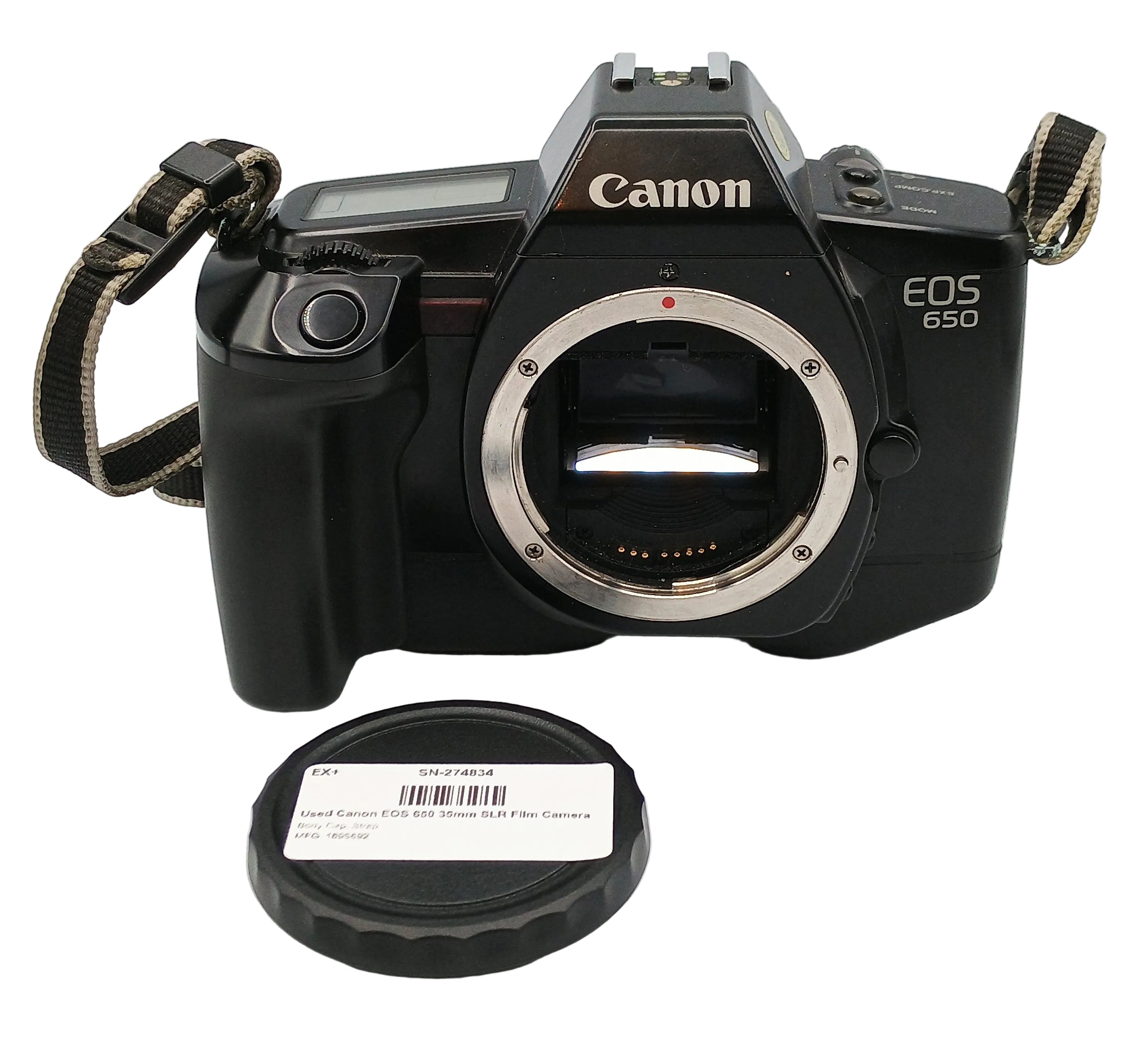 Used Canon EOS 650 35mm SLR Film Camera