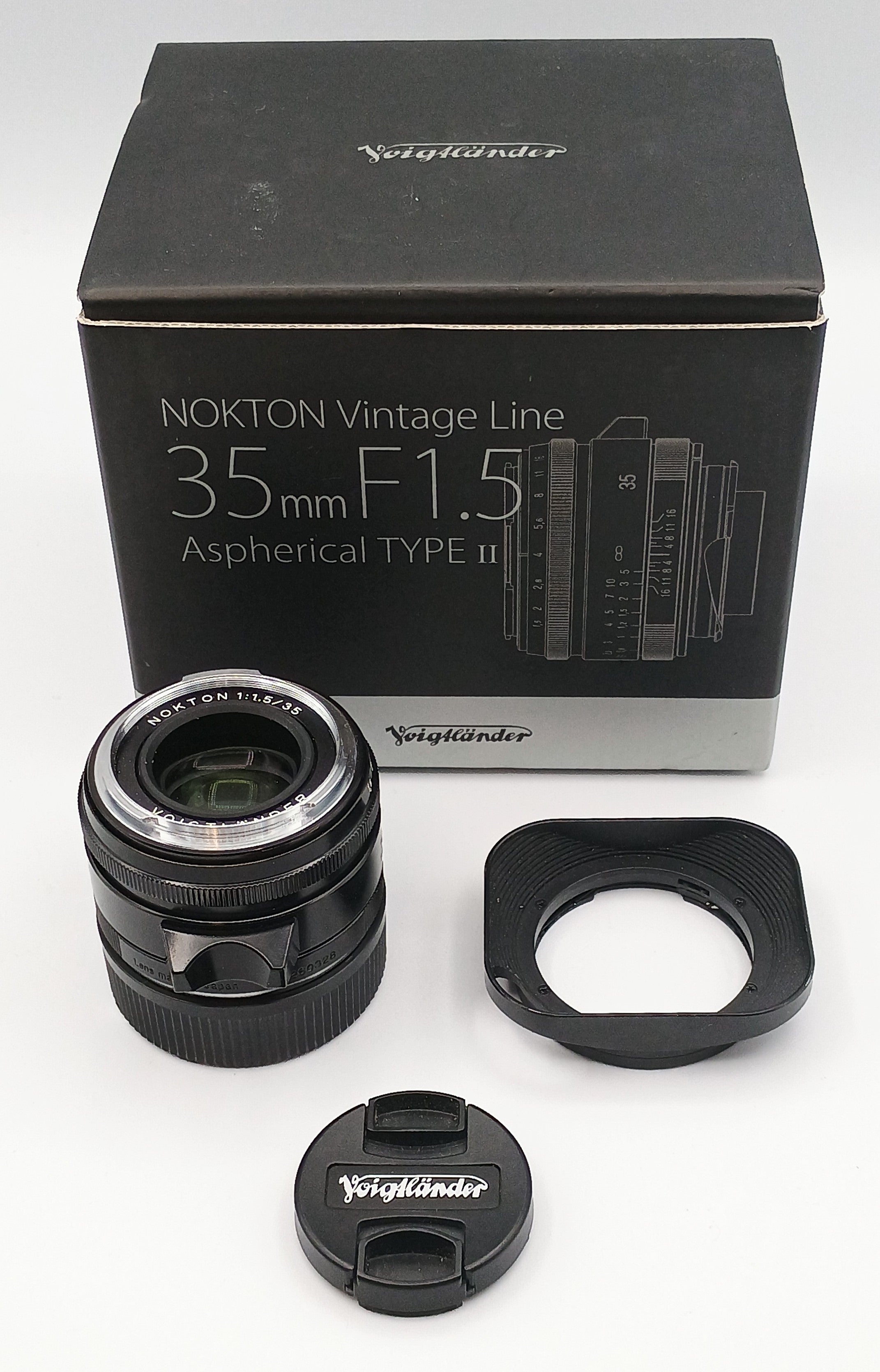 USED Voigtlander 35mm f1.5 Nokton II VM