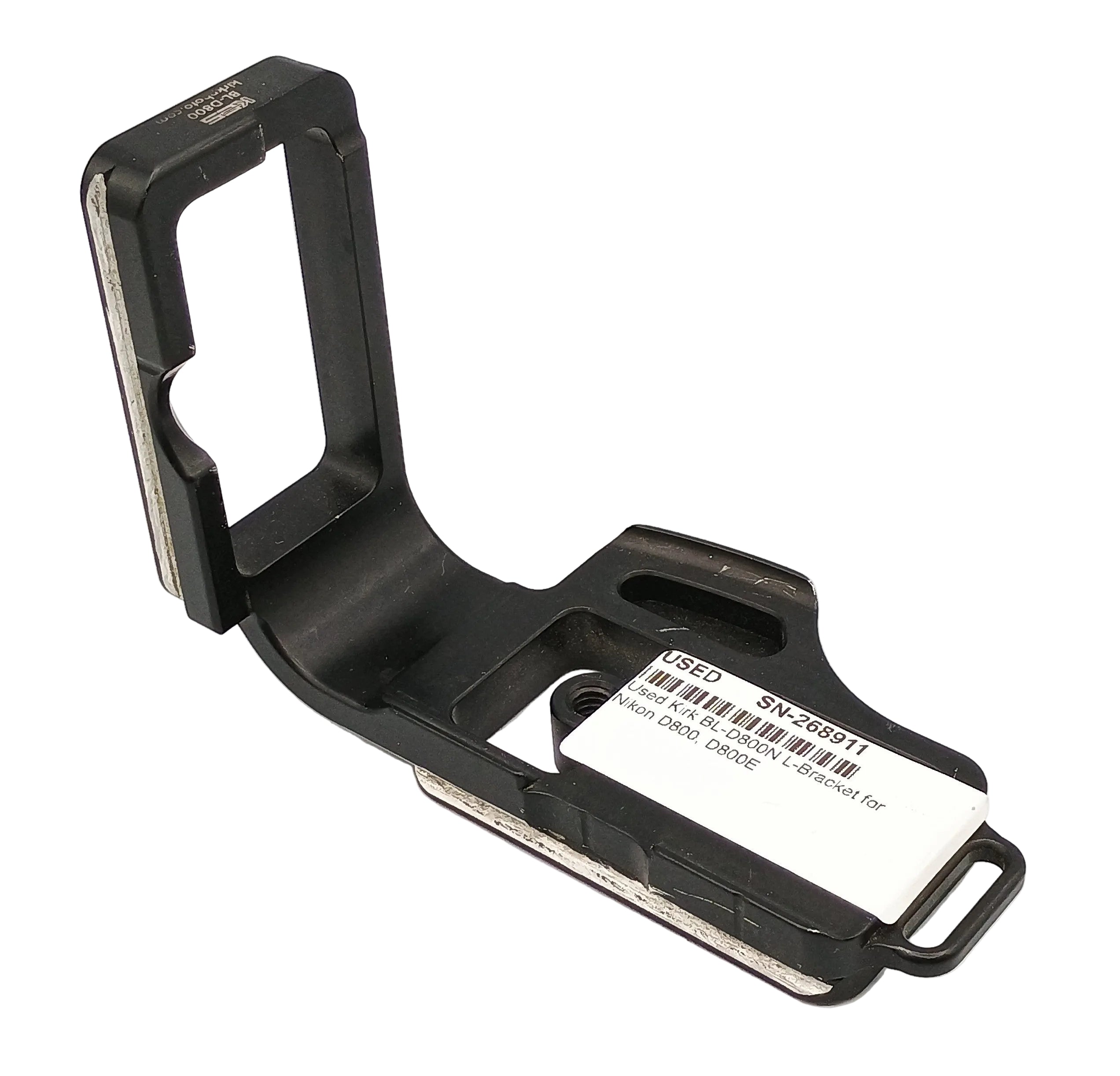 Used Kirk BL-D800N L-Bracket for Nikon D800, D800E