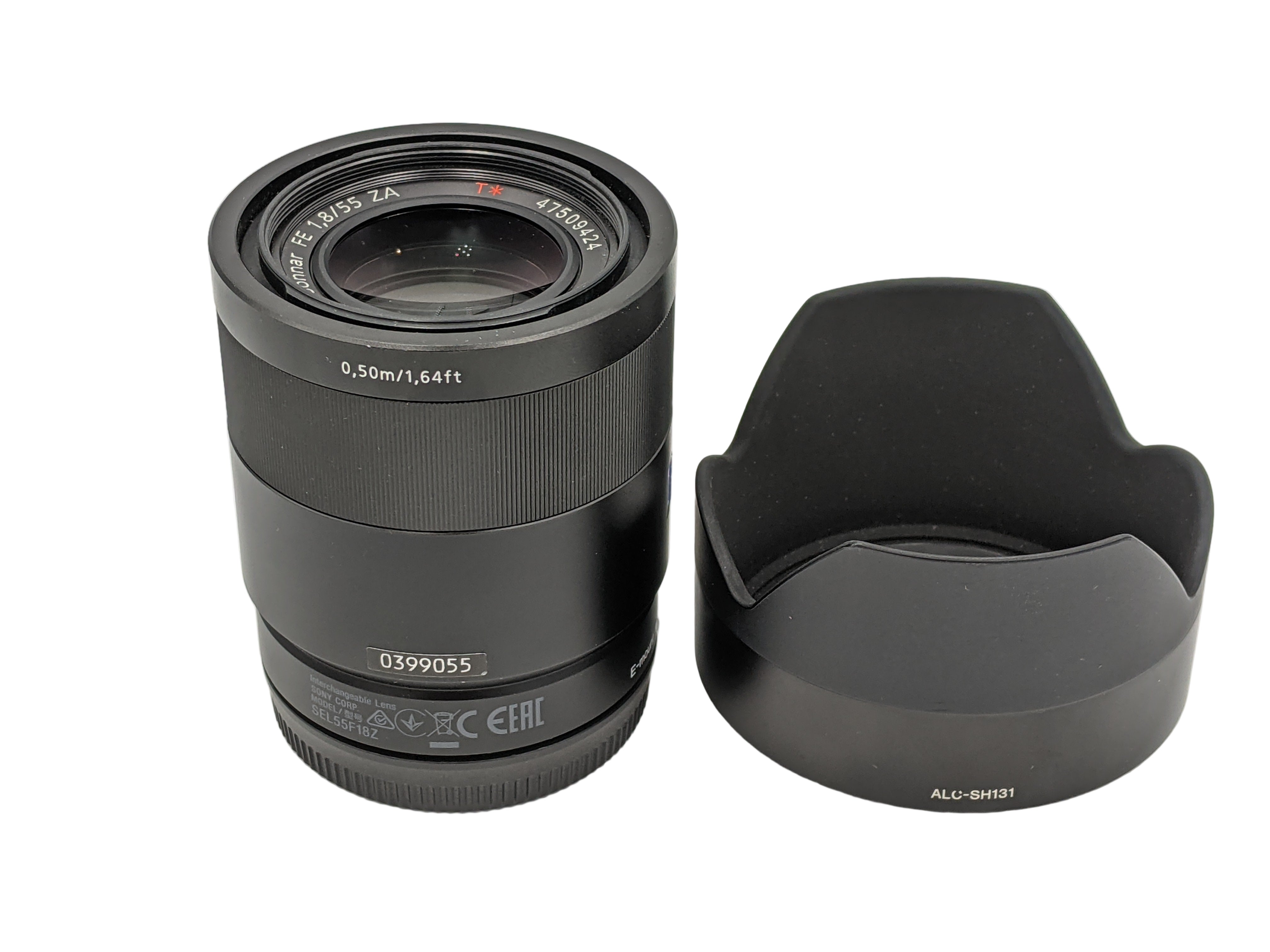 USED Sony 55mm F1.8 Sonnar T* FE ZA Lens