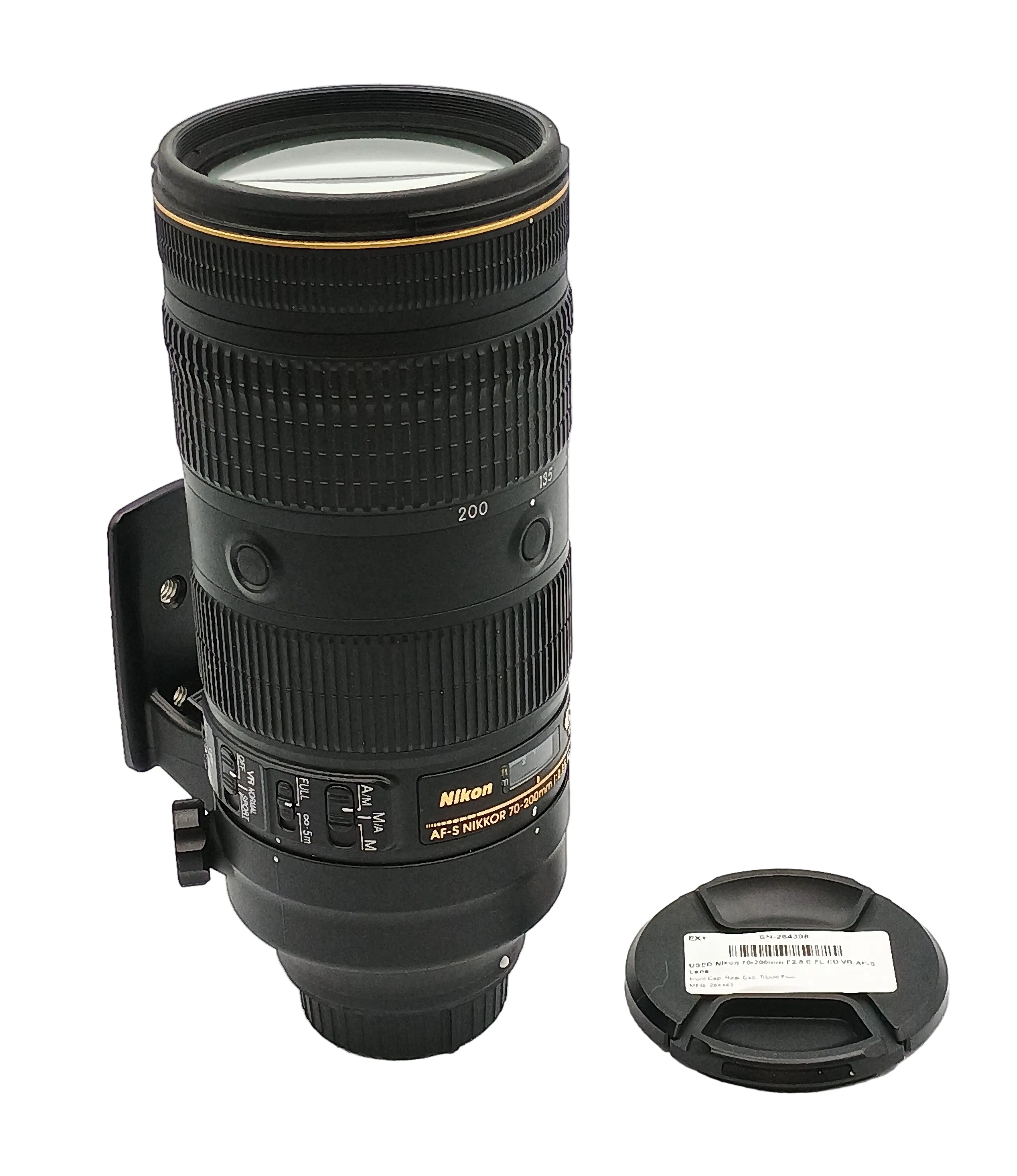 USED Nikon 70-200mm F2.8 E FL ED VR AF-S Lens