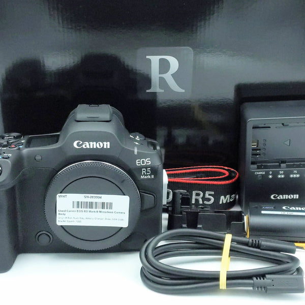 Used Canon EOS R5 Mark II Mirrorless Camera Body