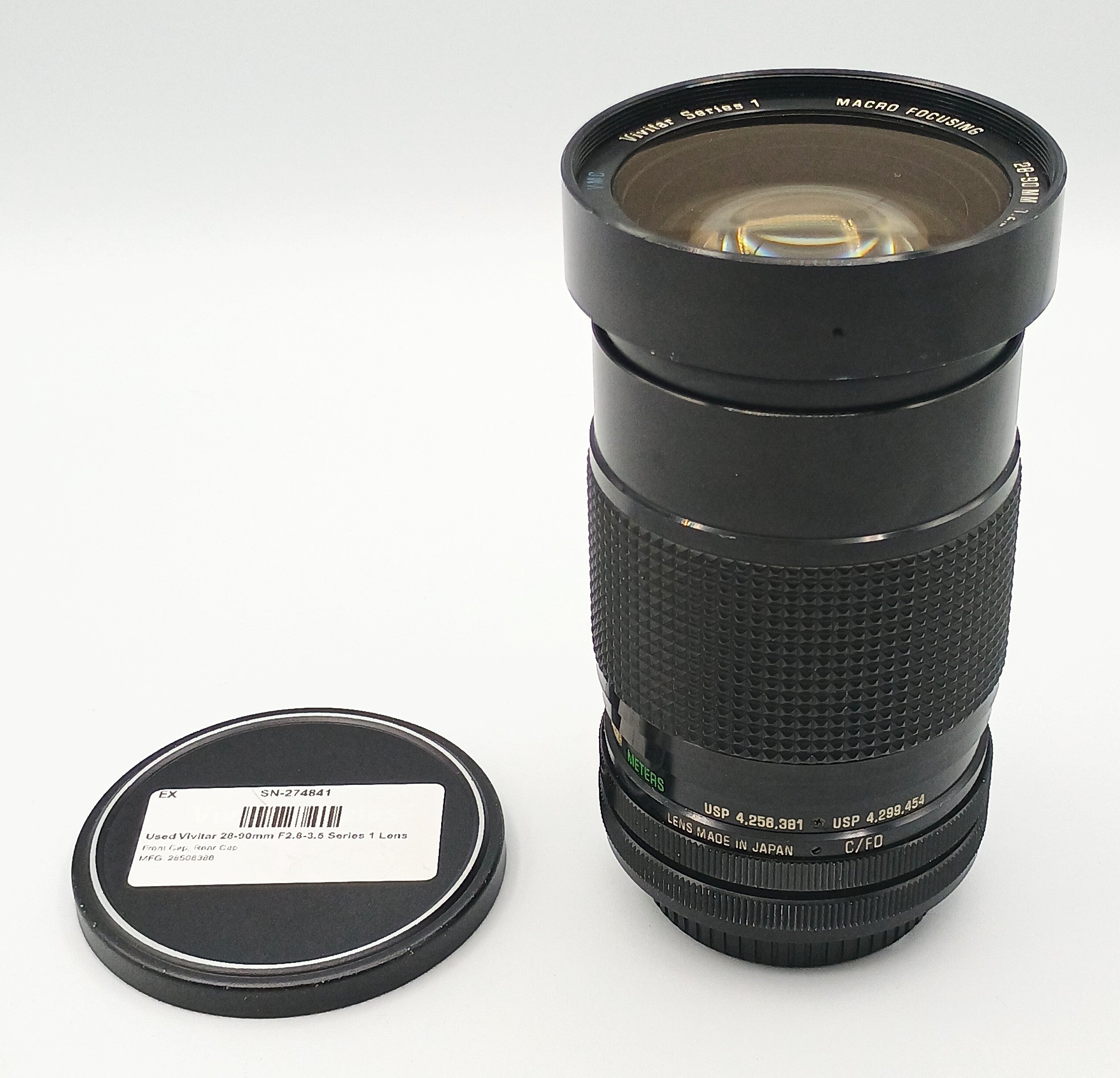 Used Vivitar 28-90mm F2.8-3.5 Series 1 Lens (Canon FD mount)