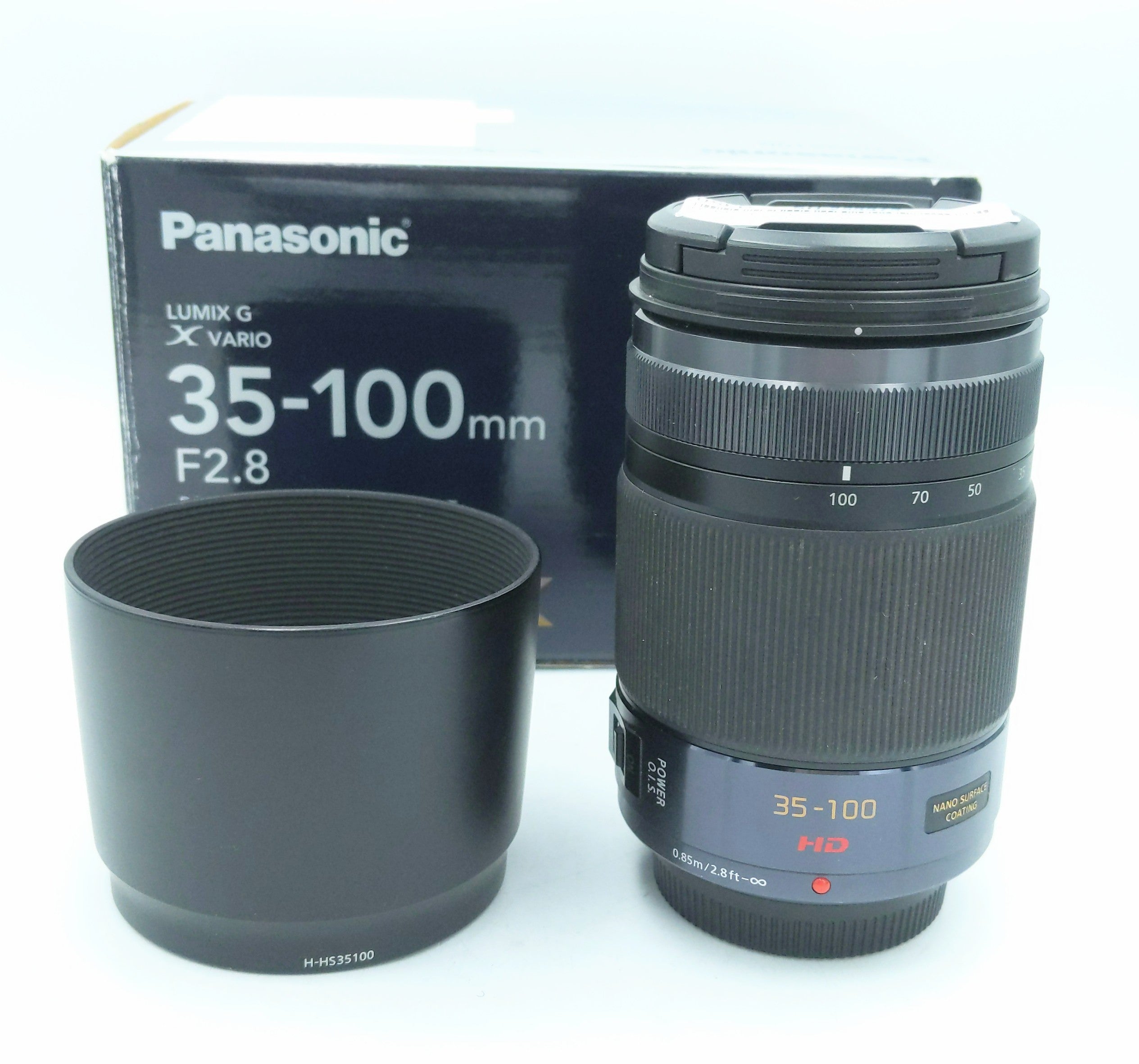 USED Panasonic Lumix G Vario 35-100mm F2.8 Lens (M 4/3)