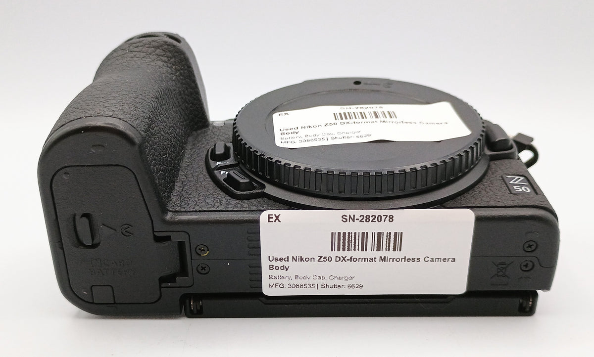Used Nikon Z50 DX-format Mirrorless Camera Body