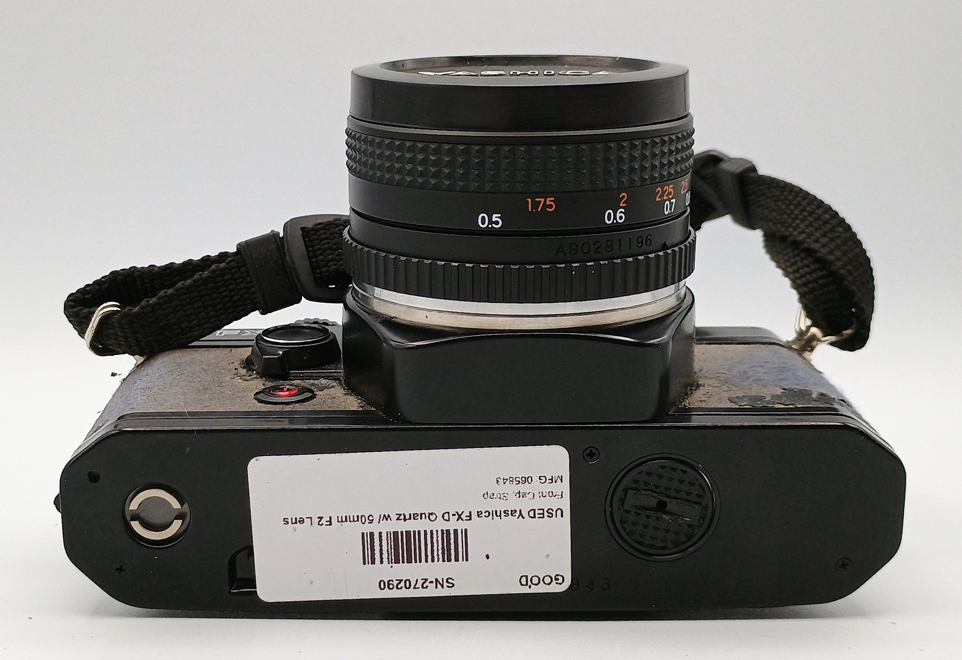 USED Yashica FX-D Quartz w/ 50mm F2 Lens -AS IS-