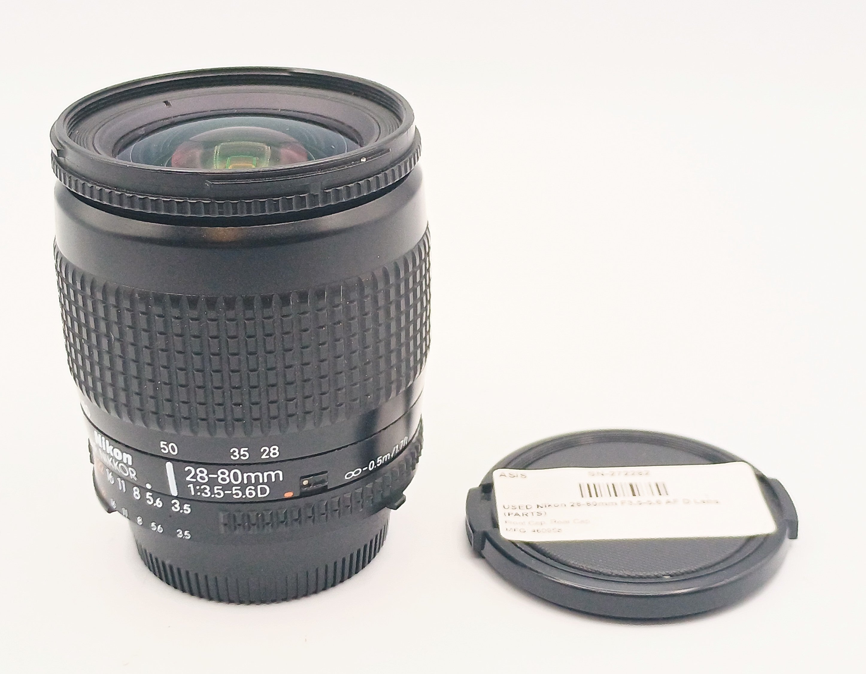 USED Nikon 28-80mm F3.5-5.6 AF D Lens (PARTS)