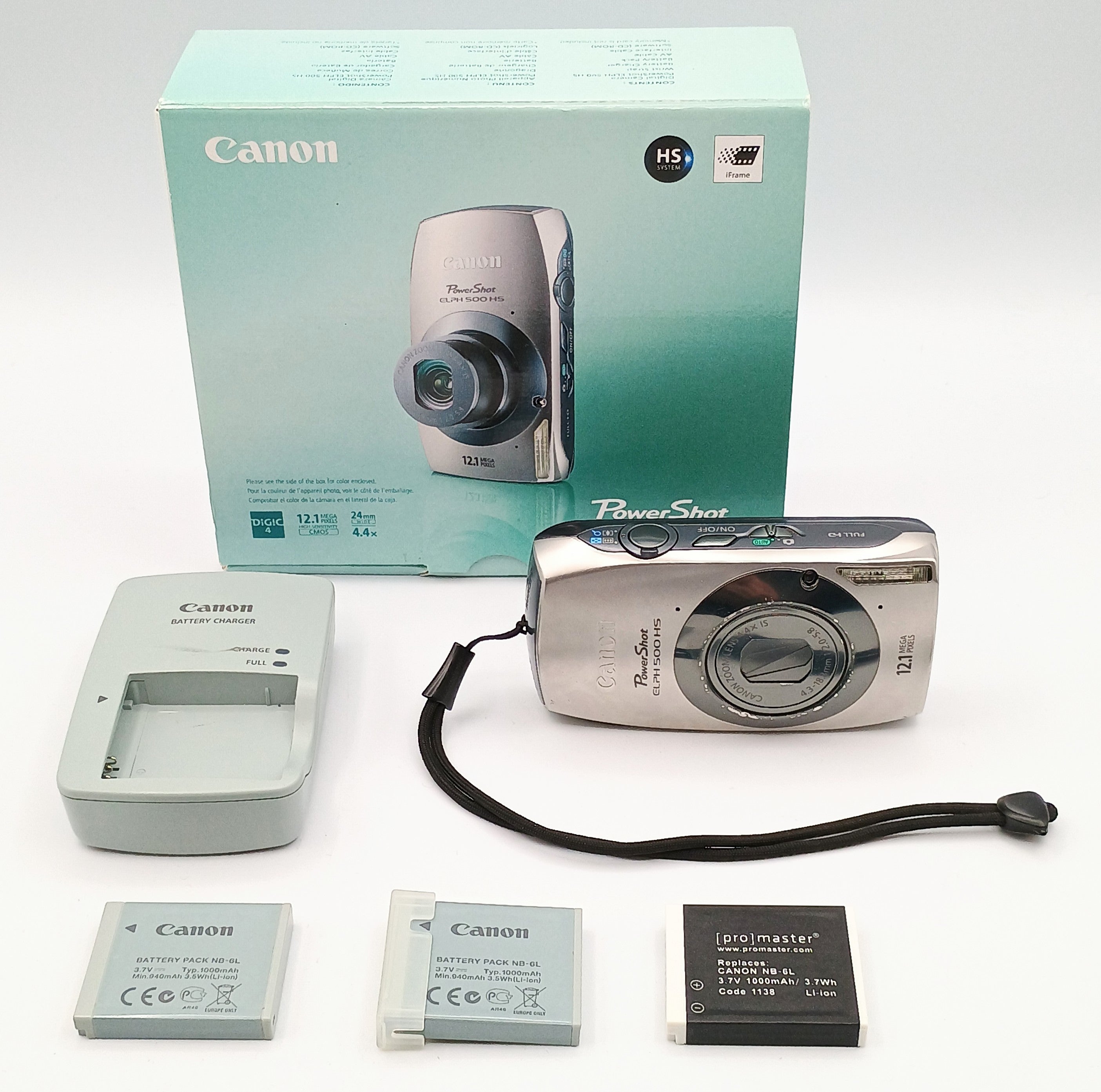 USED Canon Powershot Elph 500 HS