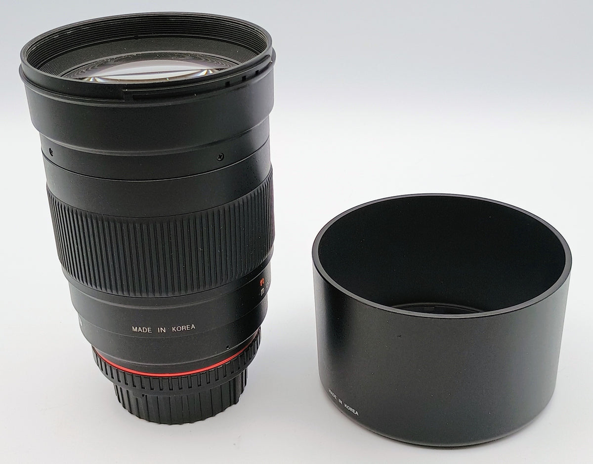 USED Rokinon 135mm f2 ED UMC Nikon