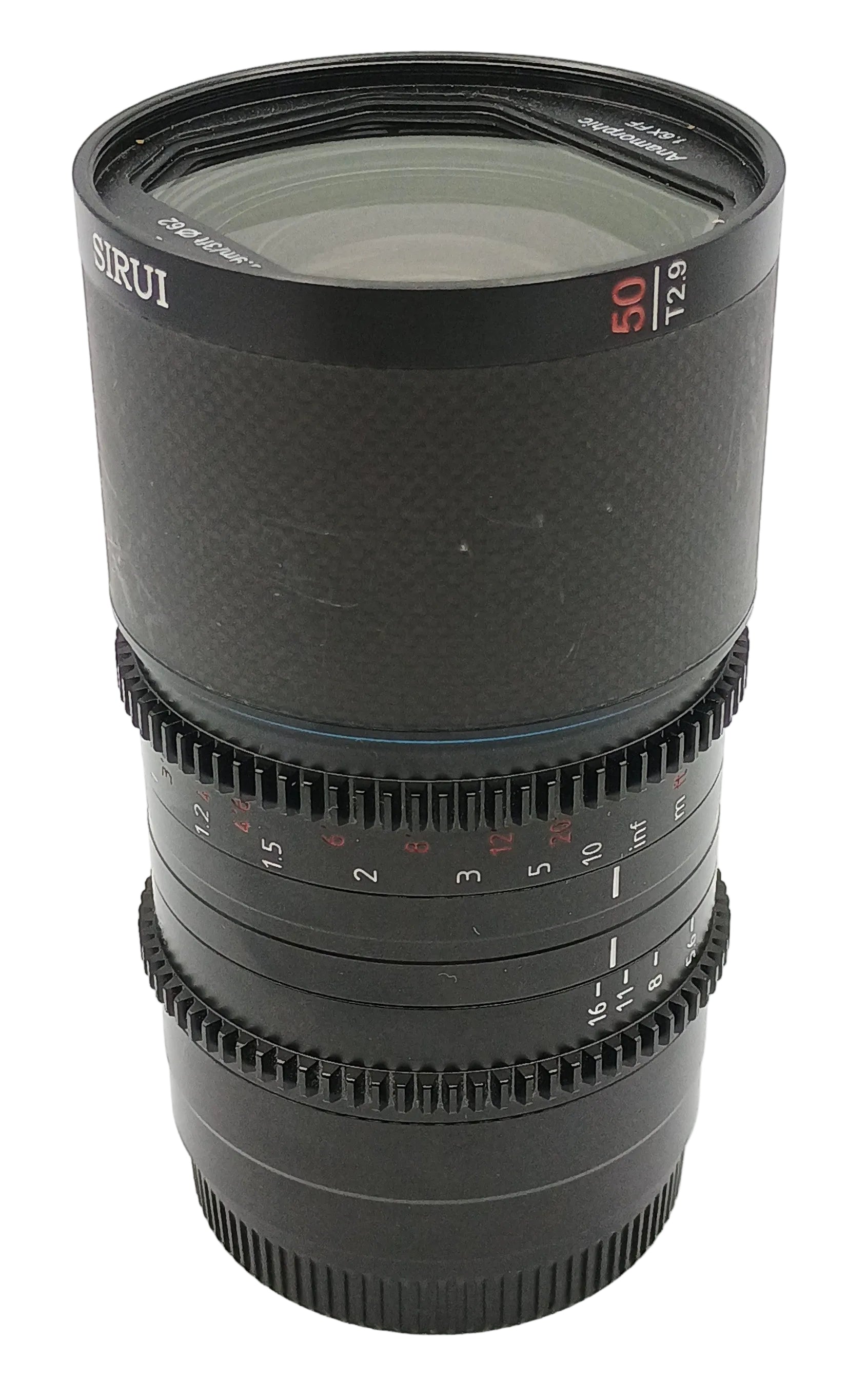 Used Sirui Saturn 50mm T2.9 Anamorphic 1.6x FF Sony E