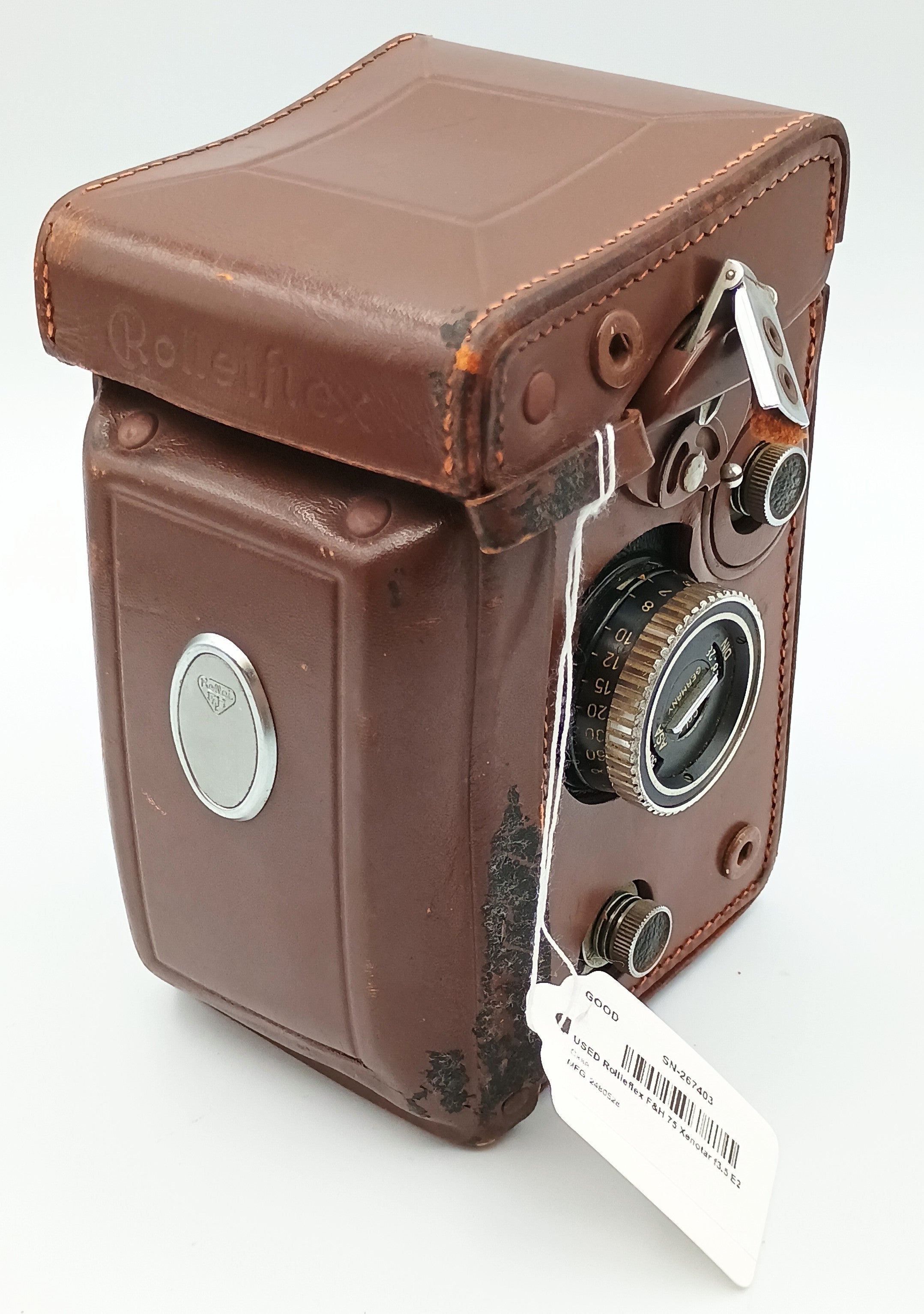 USED Rollieflex F&H 75 Xenotar f3.5 E2