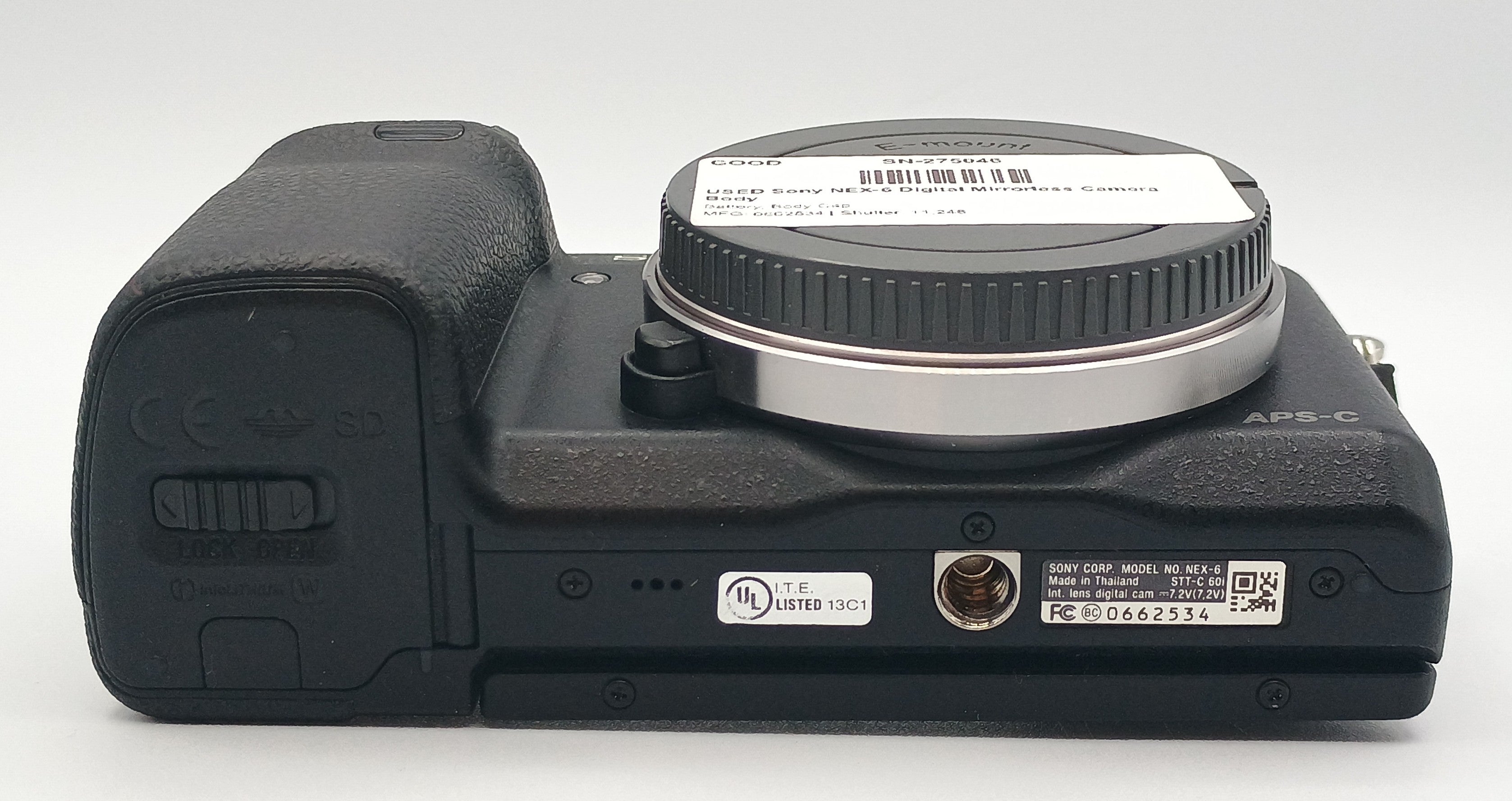USED Sony NEX-6 Digital Mirrorless Camera Body