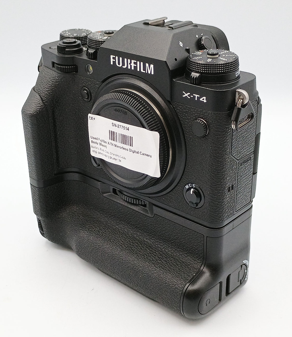Used Fujifilm X-T4 Mirrorless Digital Camera Body (Black)