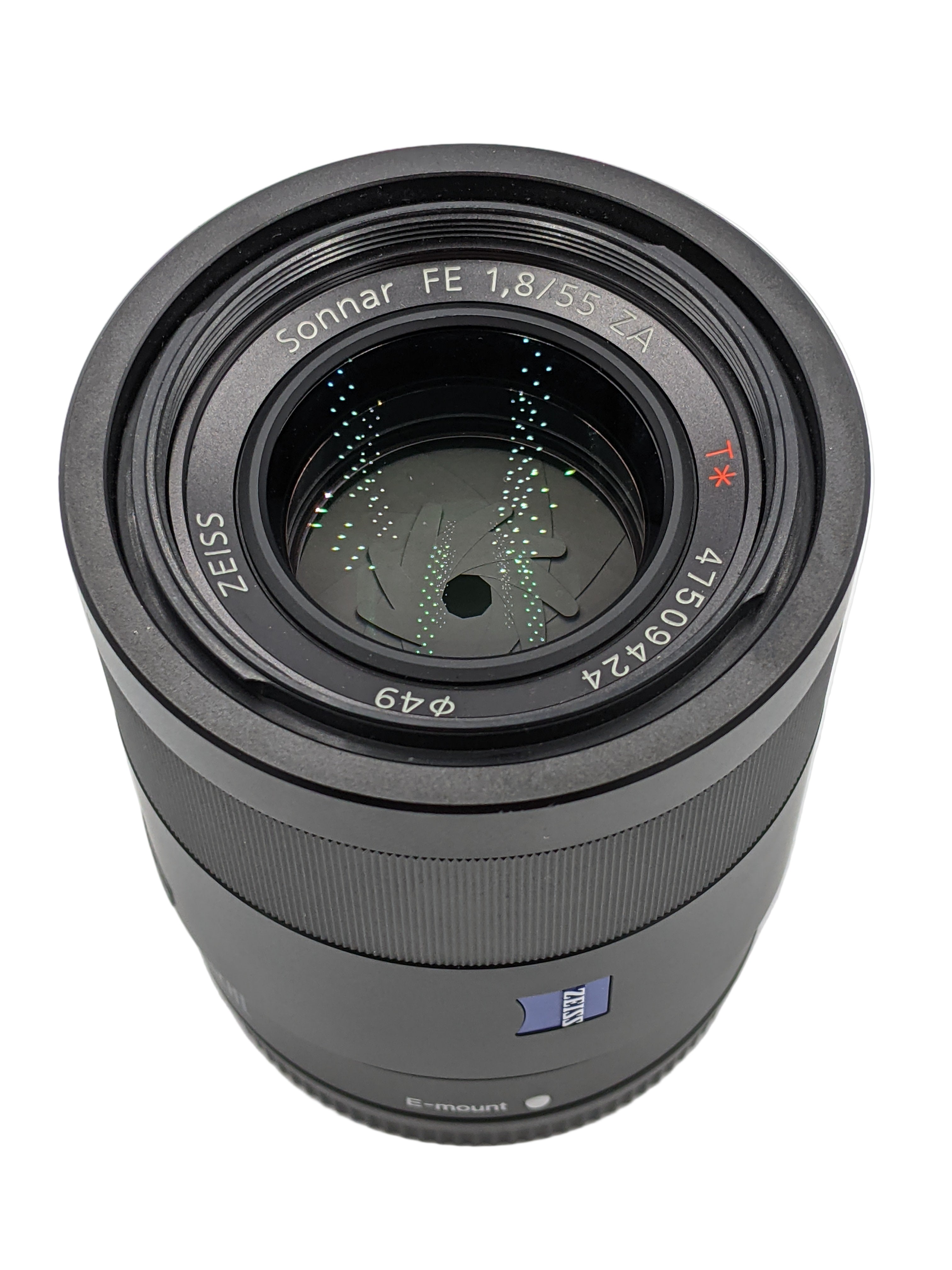 USED Sony 55mm F1.8 Sonnar T* FE ZA Lens