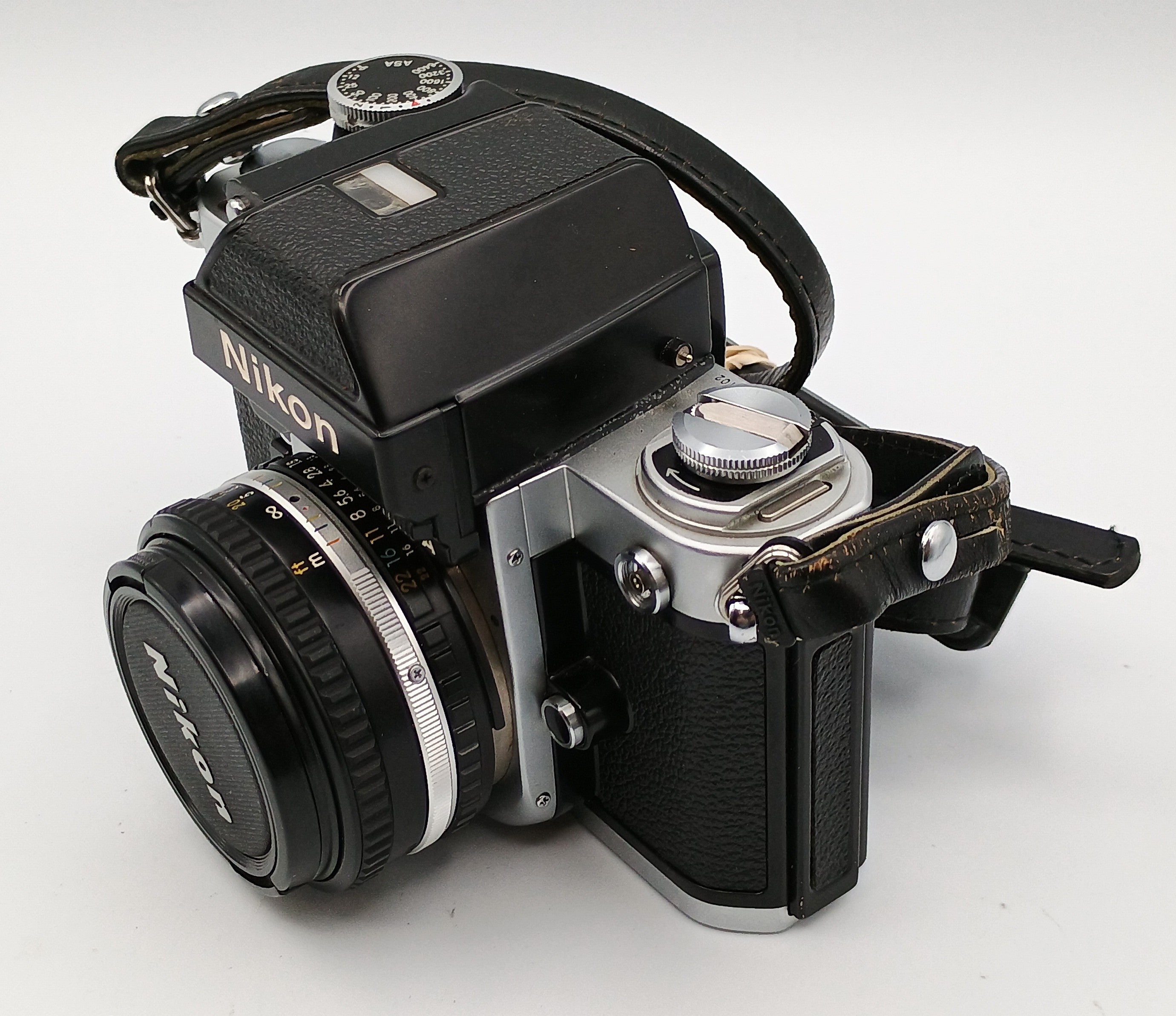 USED Nikon F2A Photomic Body w/  DP-11 Finder w/ 50mm F1.8 AIS Lens - Meter Tested - CLEAN