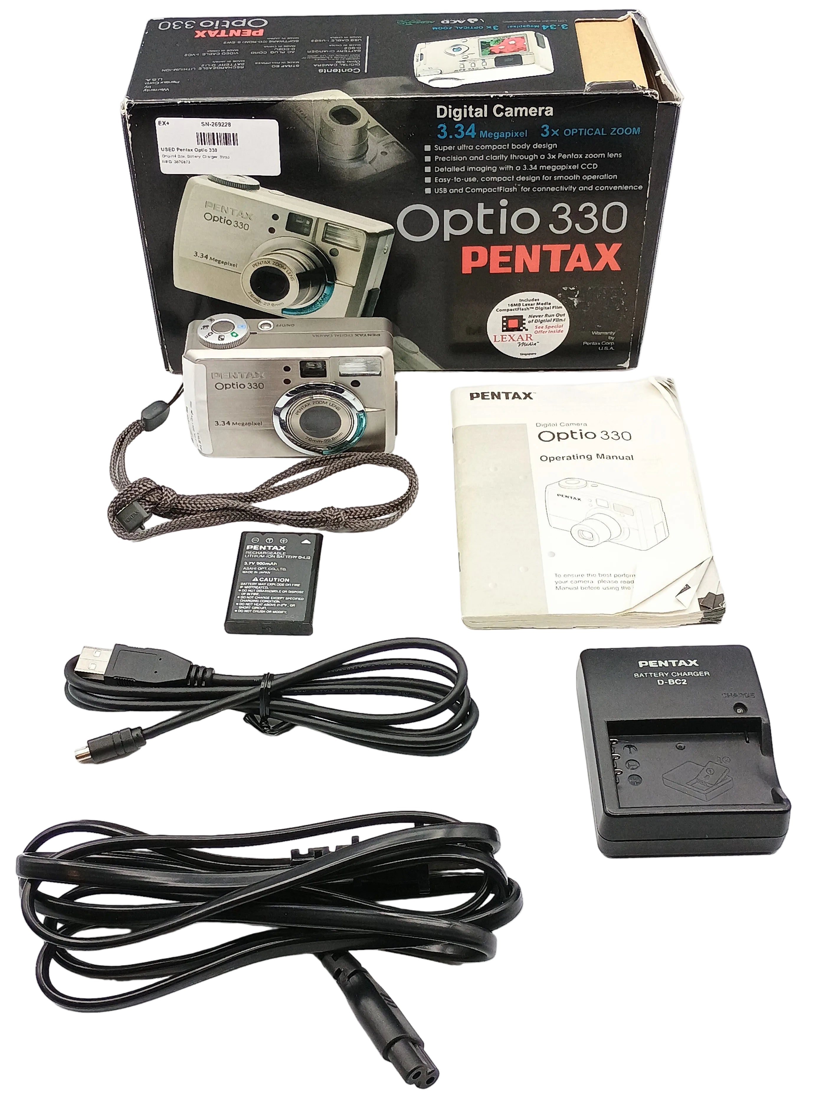 USED Pentax Optio 330
