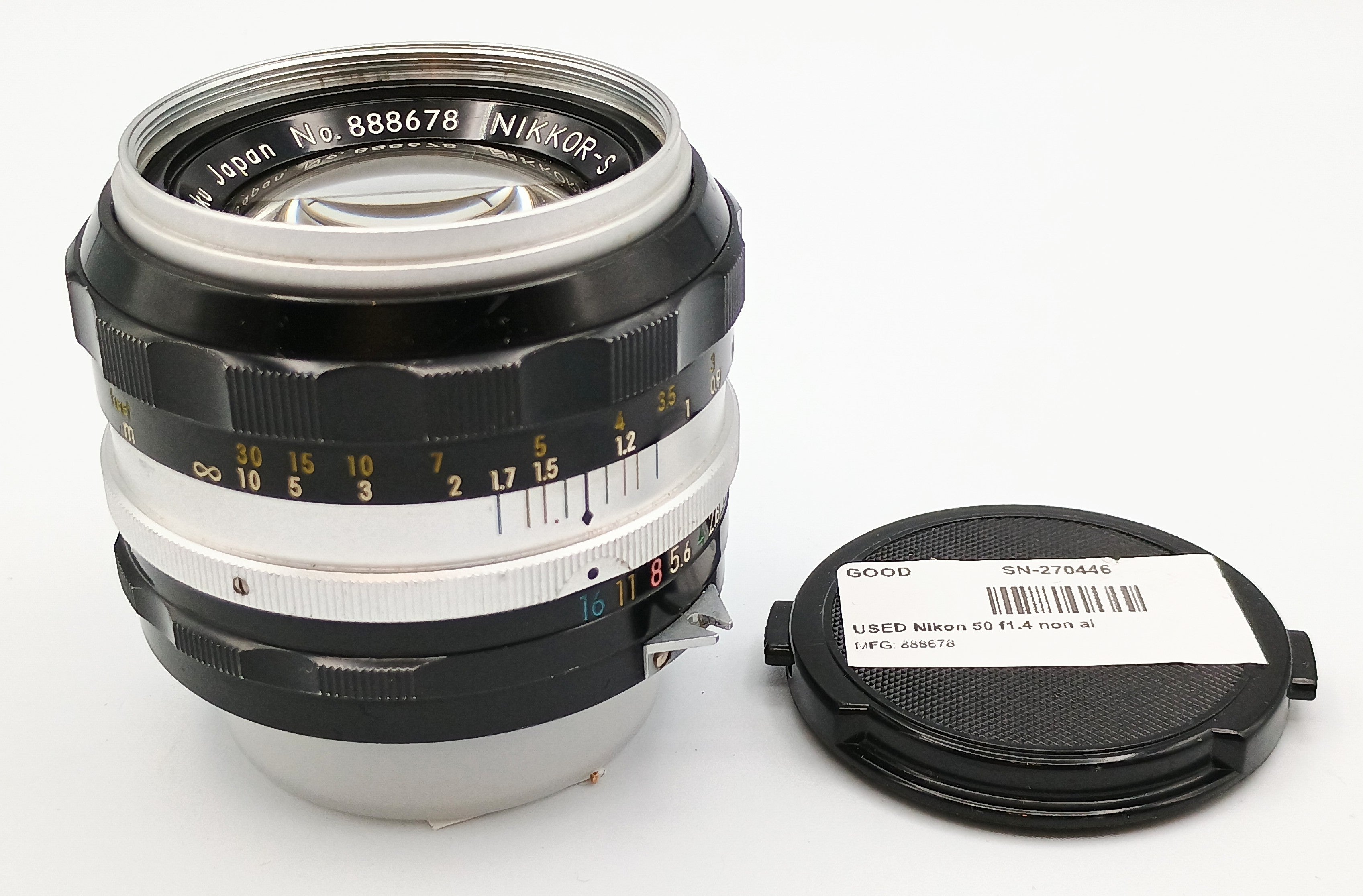 USED Nikon 50 f1.4 non ai