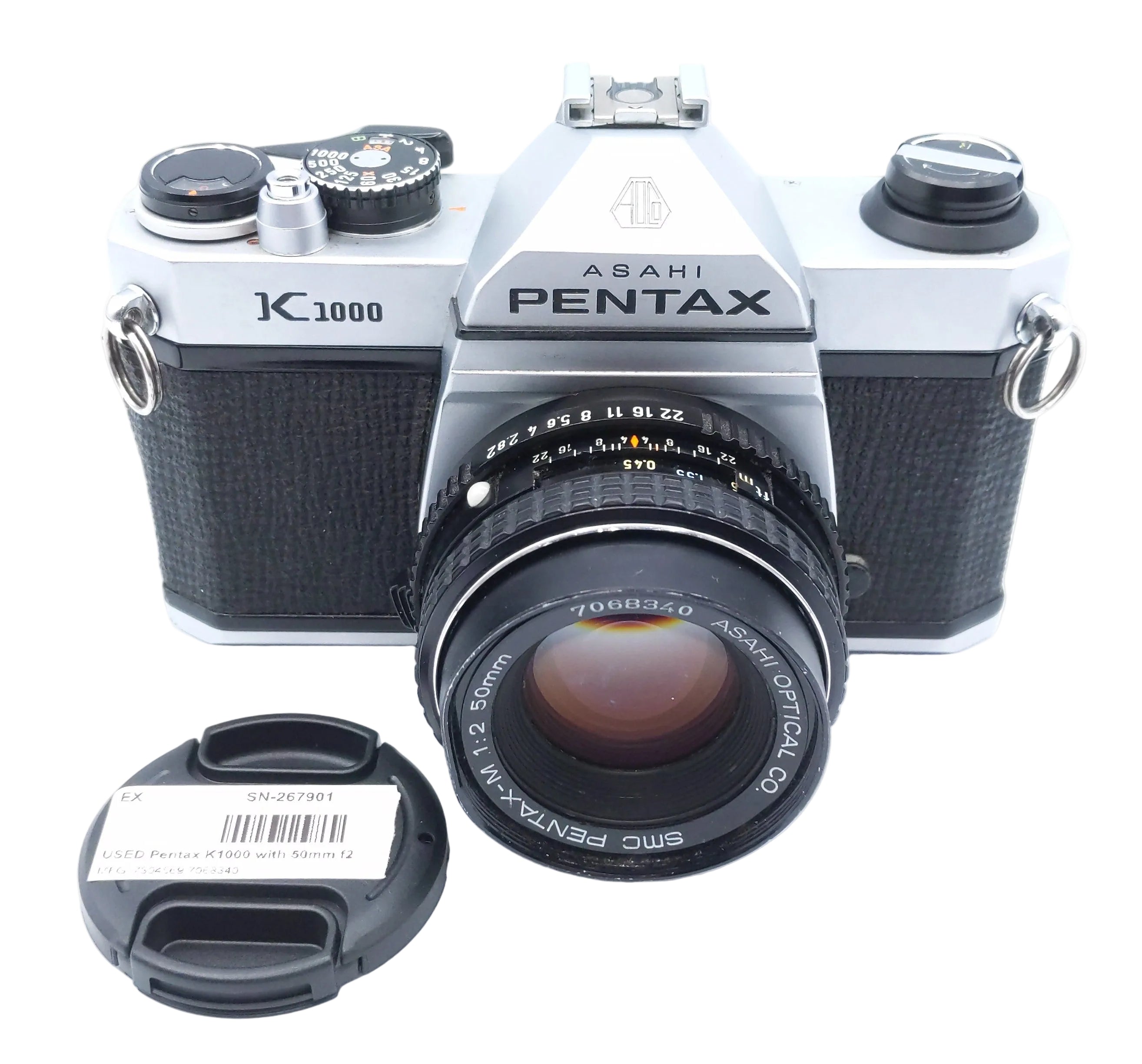 USED Pentax K1000 with 50mm f2