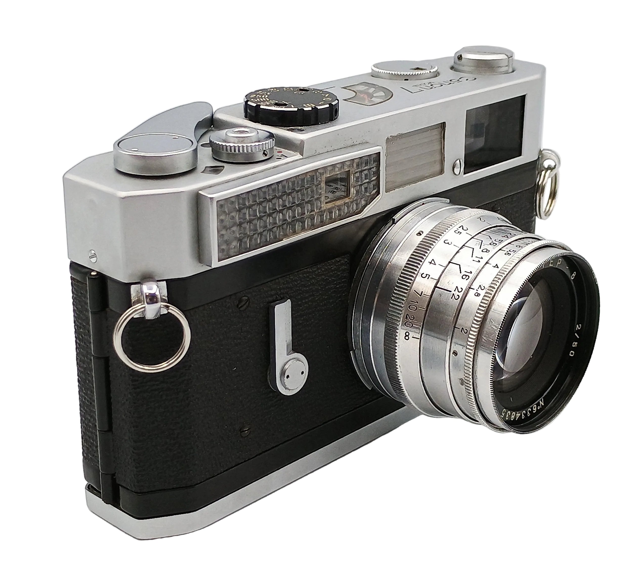 Used Canon Model 7 Rangefinder w/Jupiter 50 f2