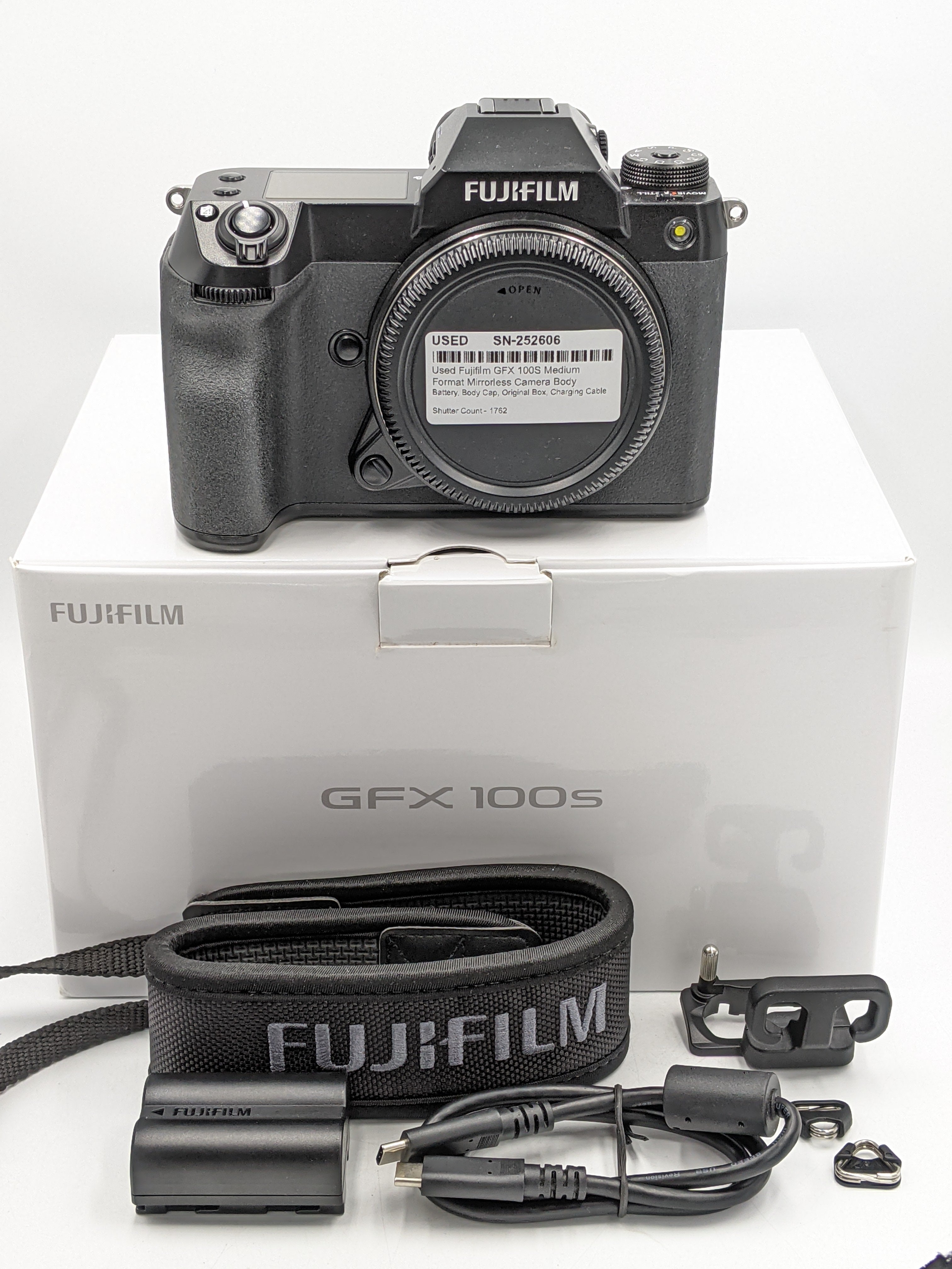 Used Fujifilm GFX 100S Medium Format Mirrorless Camera Body