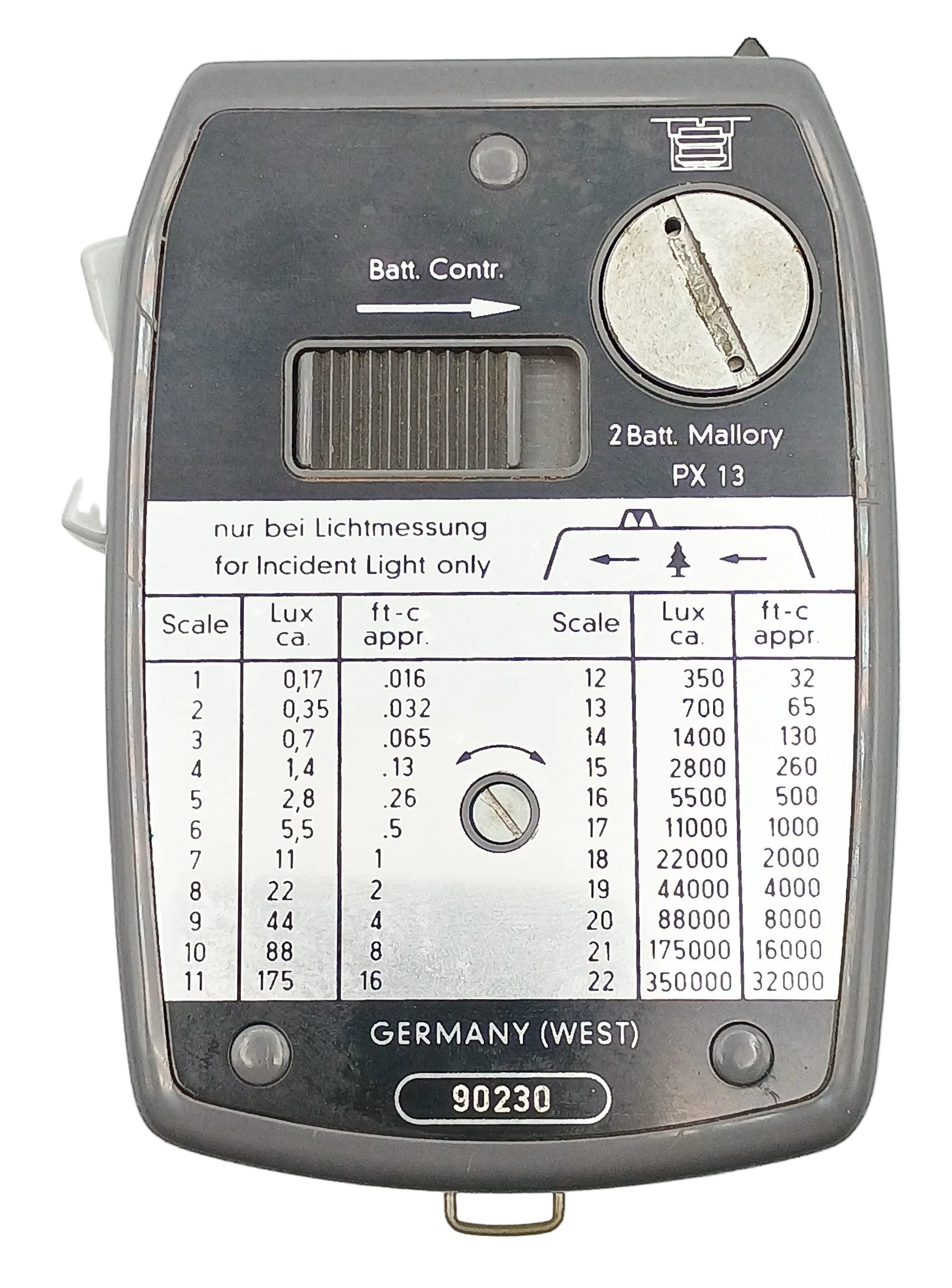 Gossen Lunasix Light Meter
