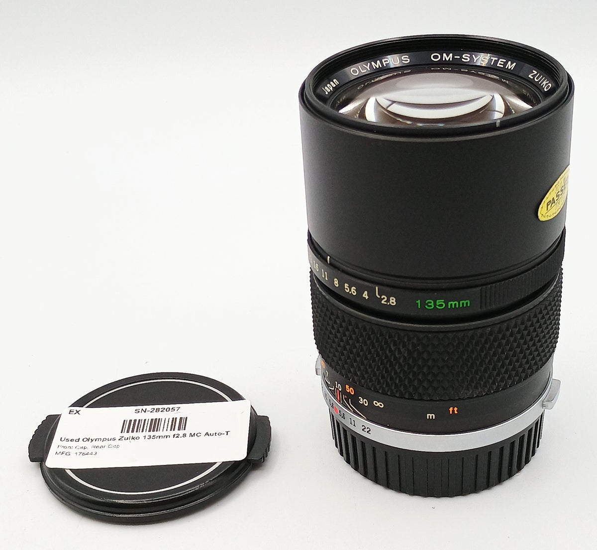 Used Olympus Zuiko 135mm f2.8 MC Auto-T