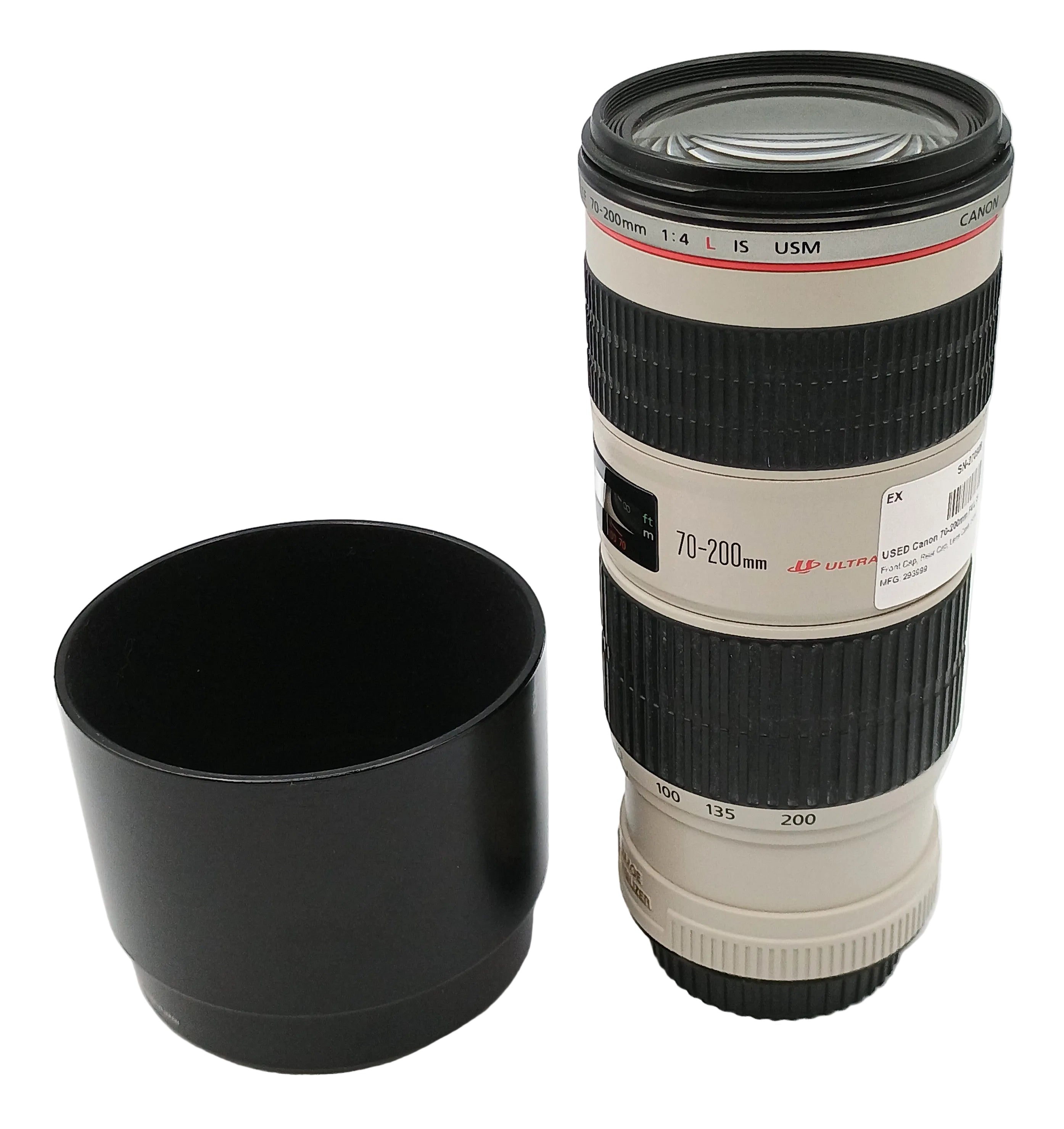 USED Canon 70-200mm F4 L IS USM Lens