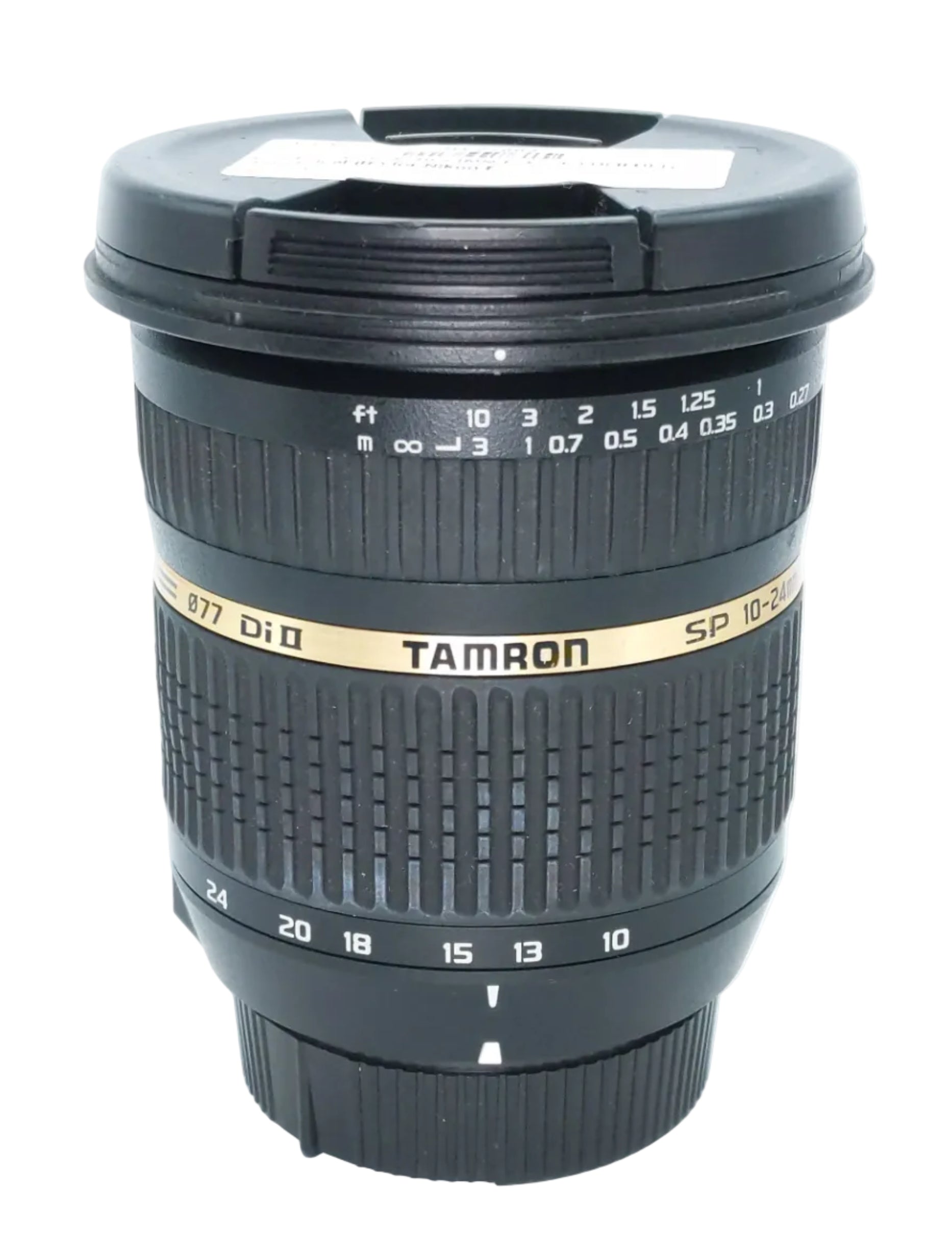 Used Tamron SP 10-24MM F/3.5-4.5 Di II HLD Aspherical (IF) for Nikon F