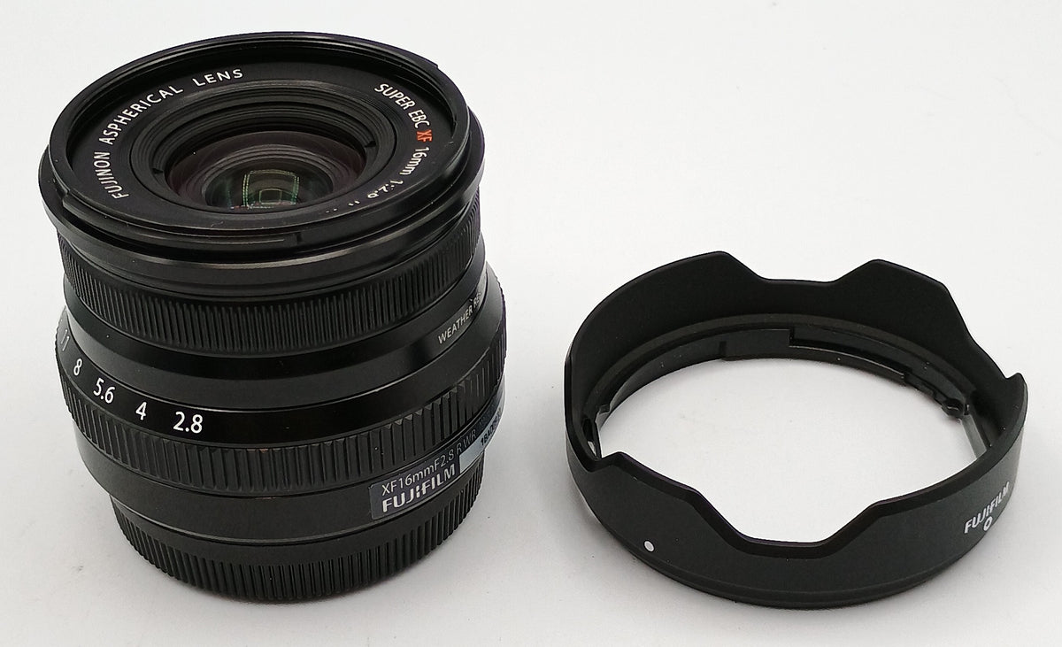 USED Fujifilm 16mm F2.8 R WR Lens (Blk)