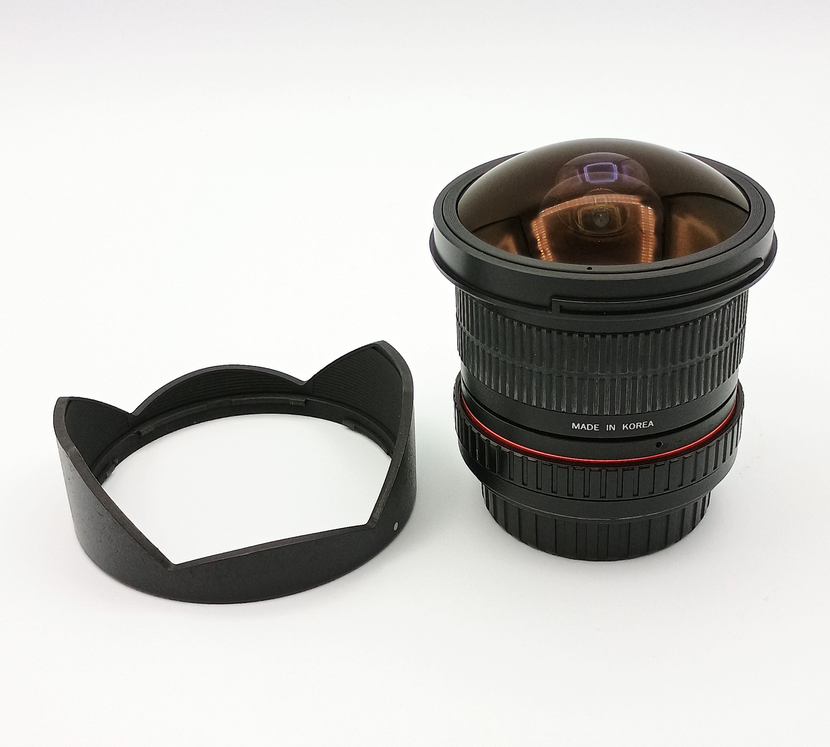 USED Samyang 8mm F3.5 MF Lens (Canon EF Mount) [PARTS]