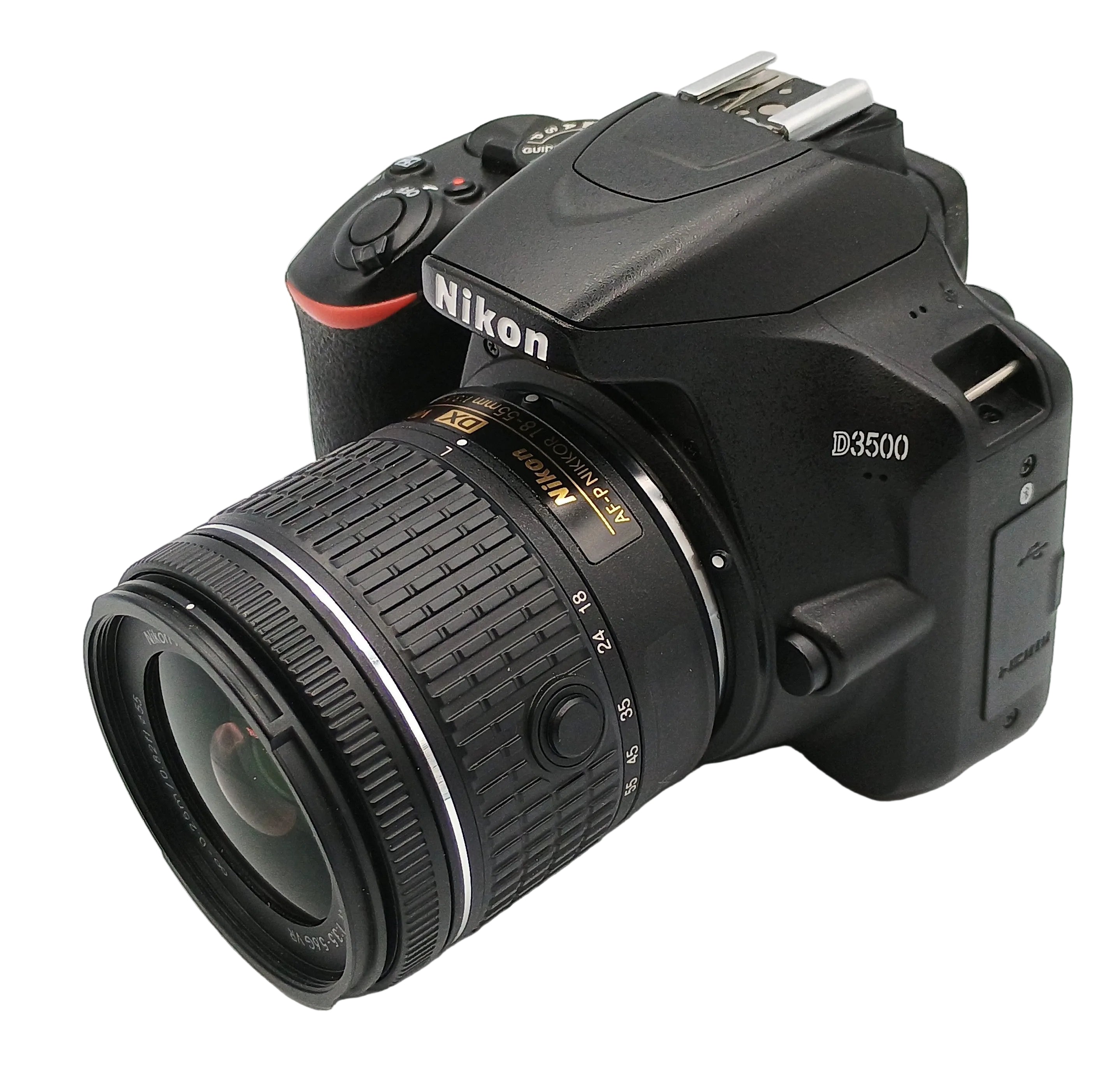 USED Nikon D3500 DSLR w/ AF-P 18-55mm VR Lens (Black)