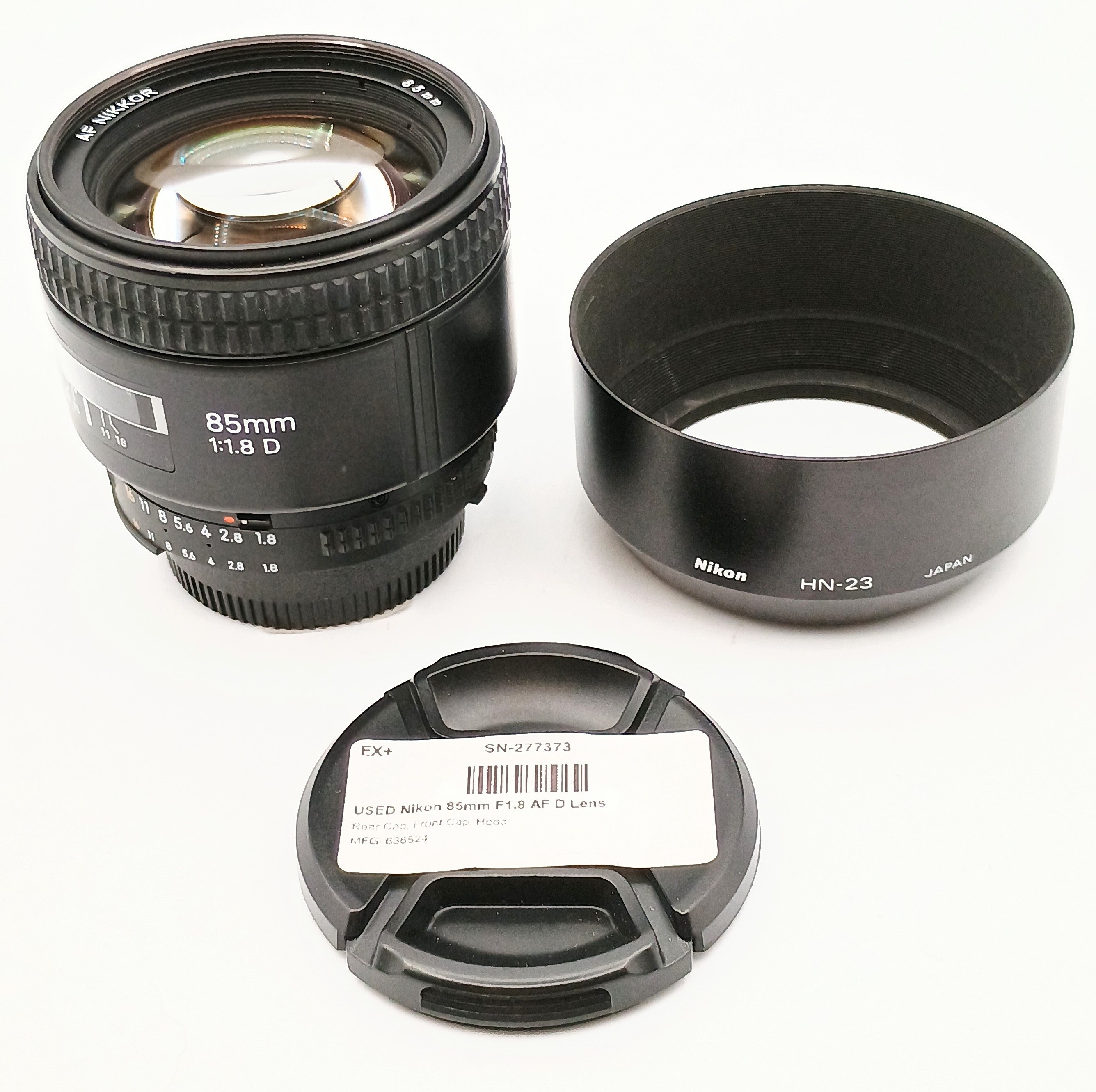 USED Nikon 85mm F1.8 AF D Lens