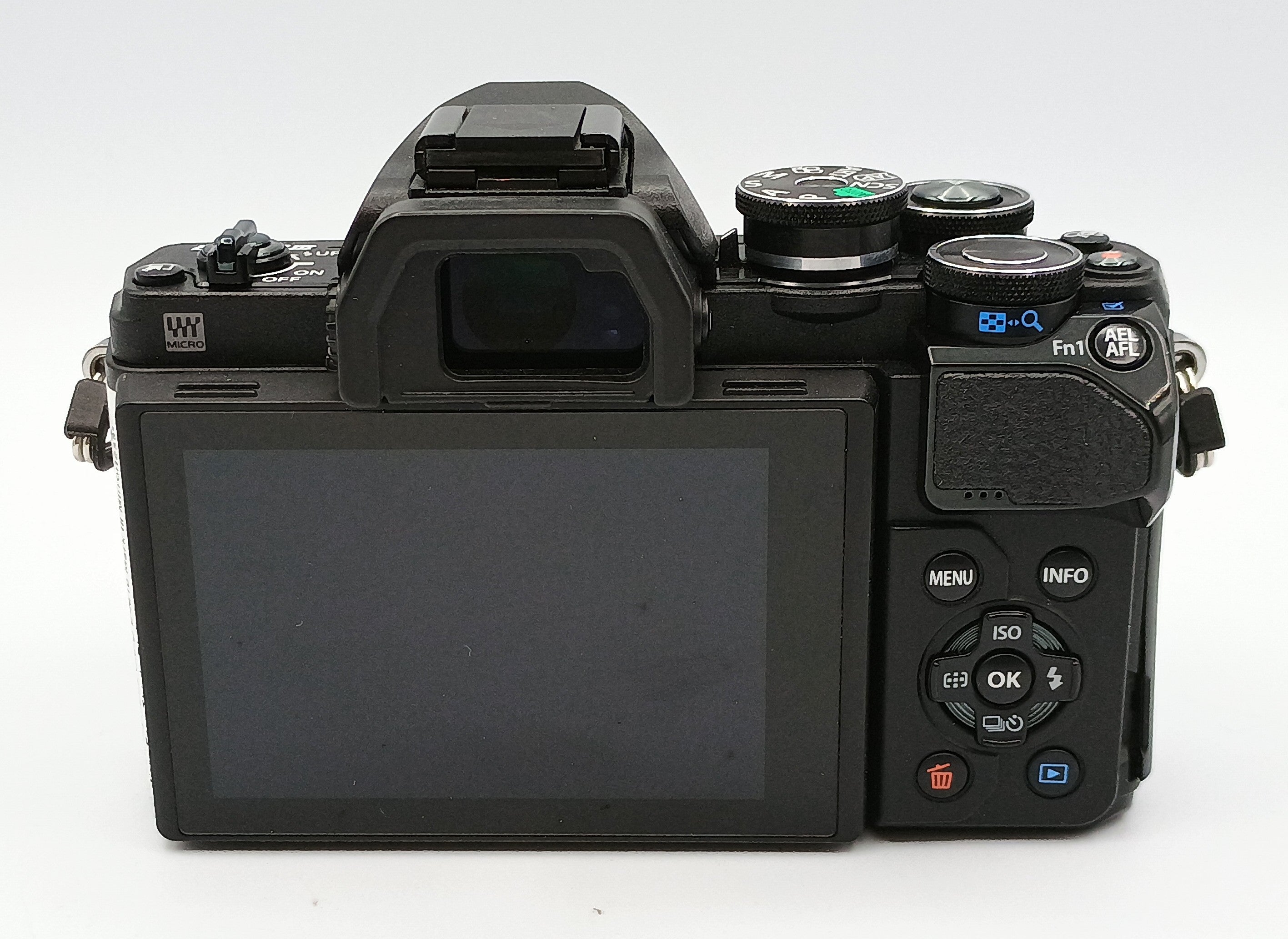 Used Olympus OM-D E-M10 Mark III Mirrorless  Micro Four Thirds Digital Camera with 14-42mm EZ Lens - Black
