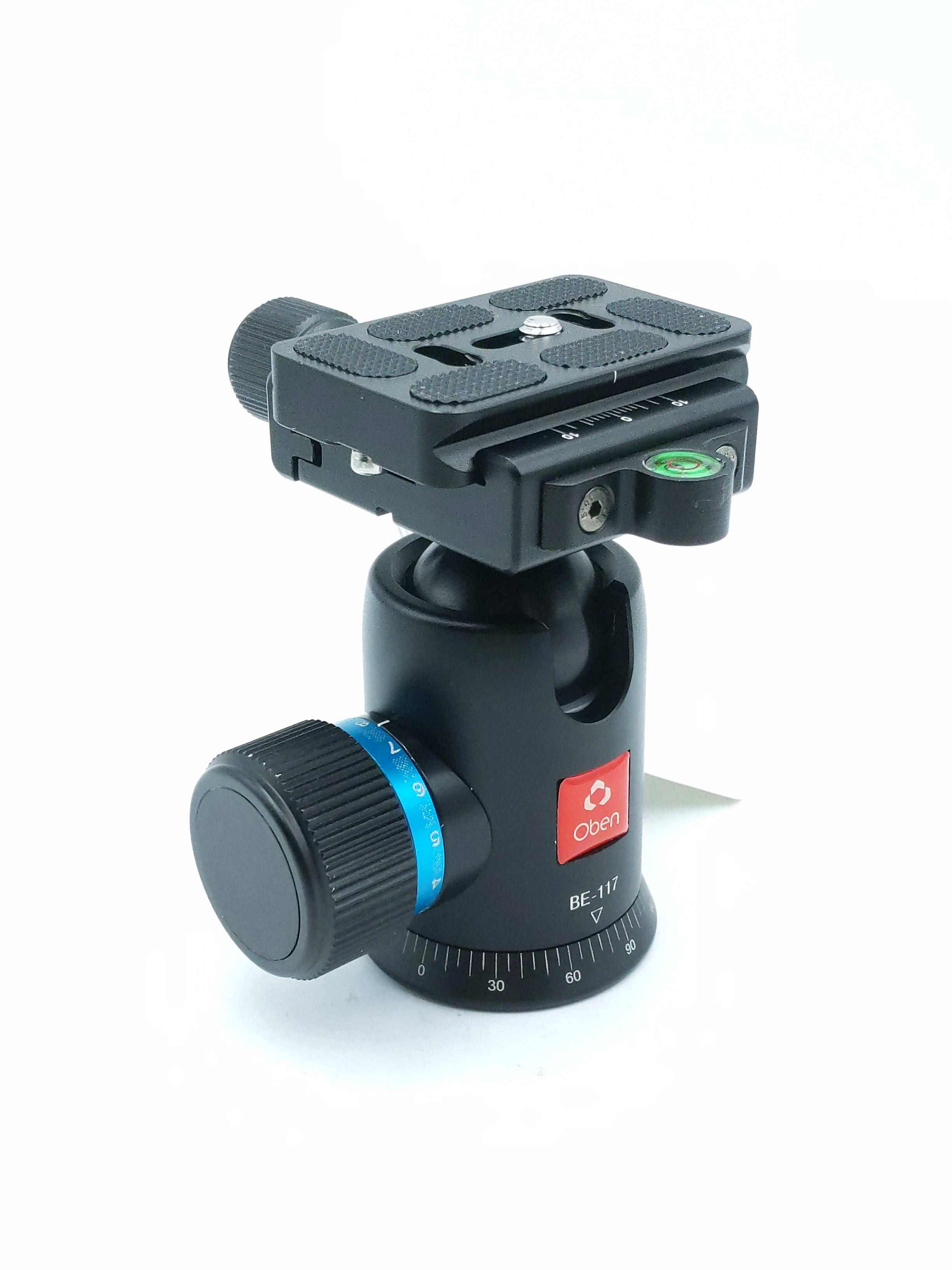 Used Oben BE-117 Ball Head with Arca-Type Quick Release