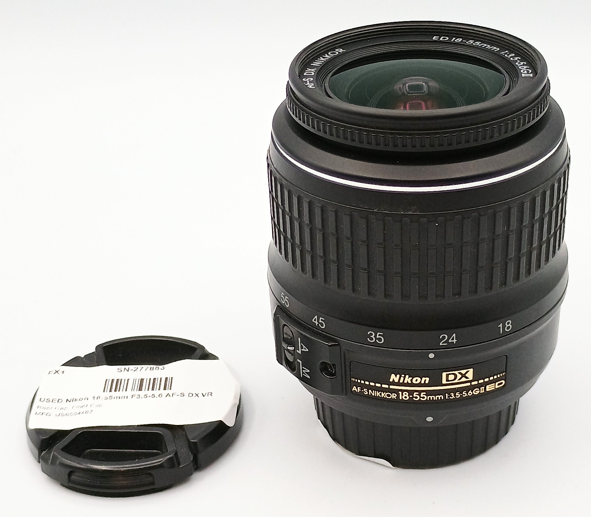 USED Nikon 18-55mm F3.5-5.6 AF-S DX VR