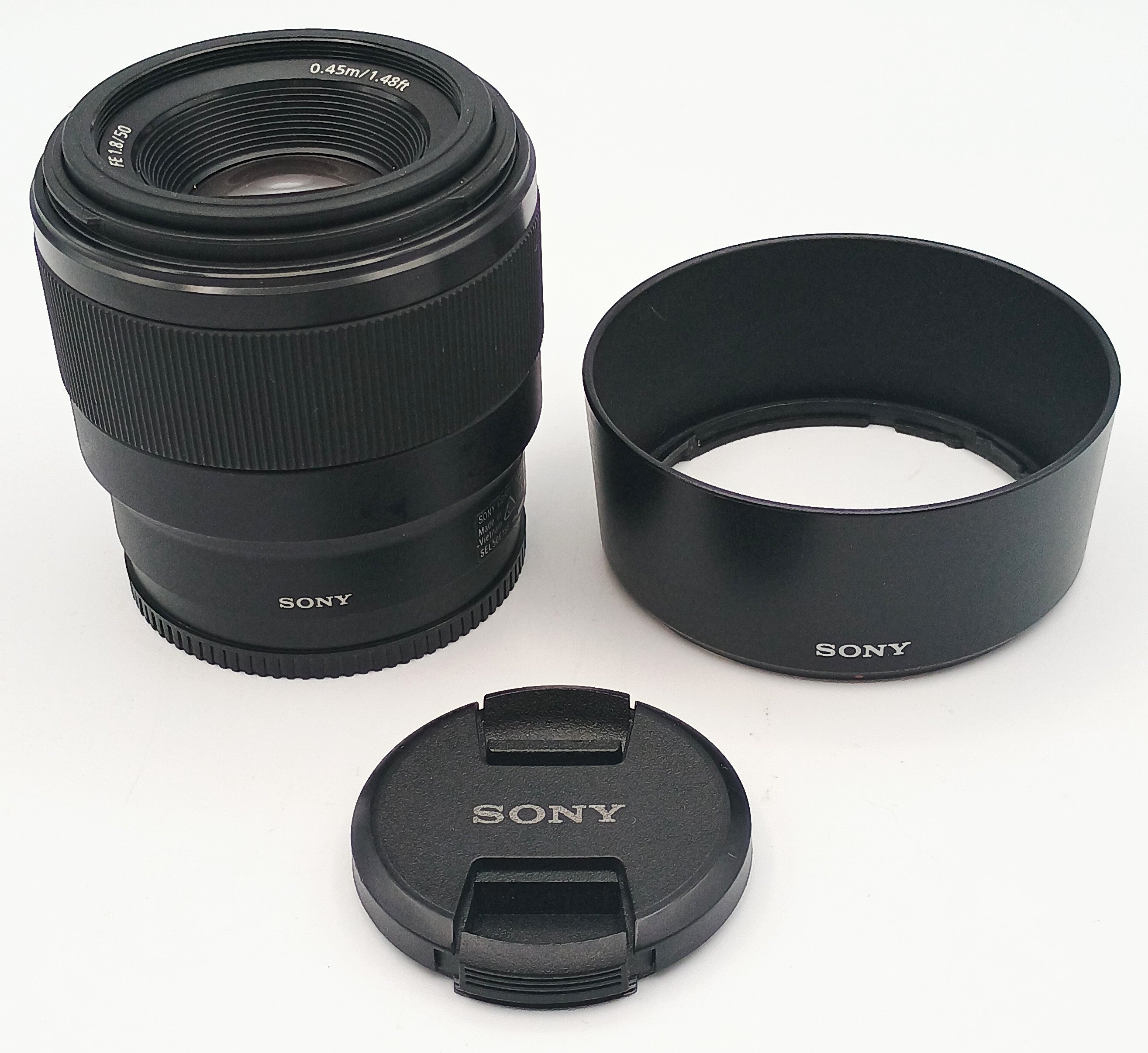 Used Sony 50mm f1.8 FE Lens