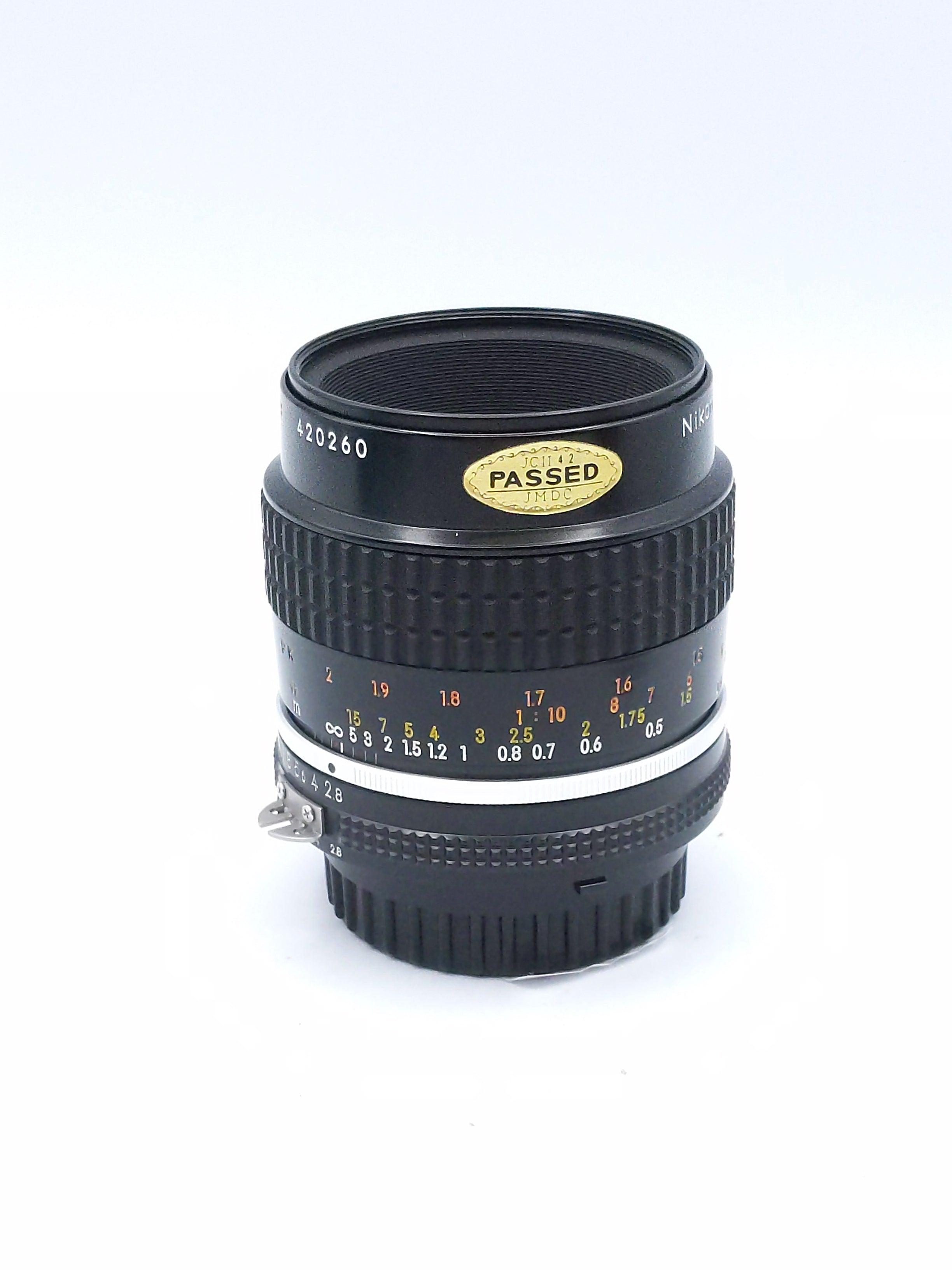 Nikkor 55mm F2.8 micro lens AI-S