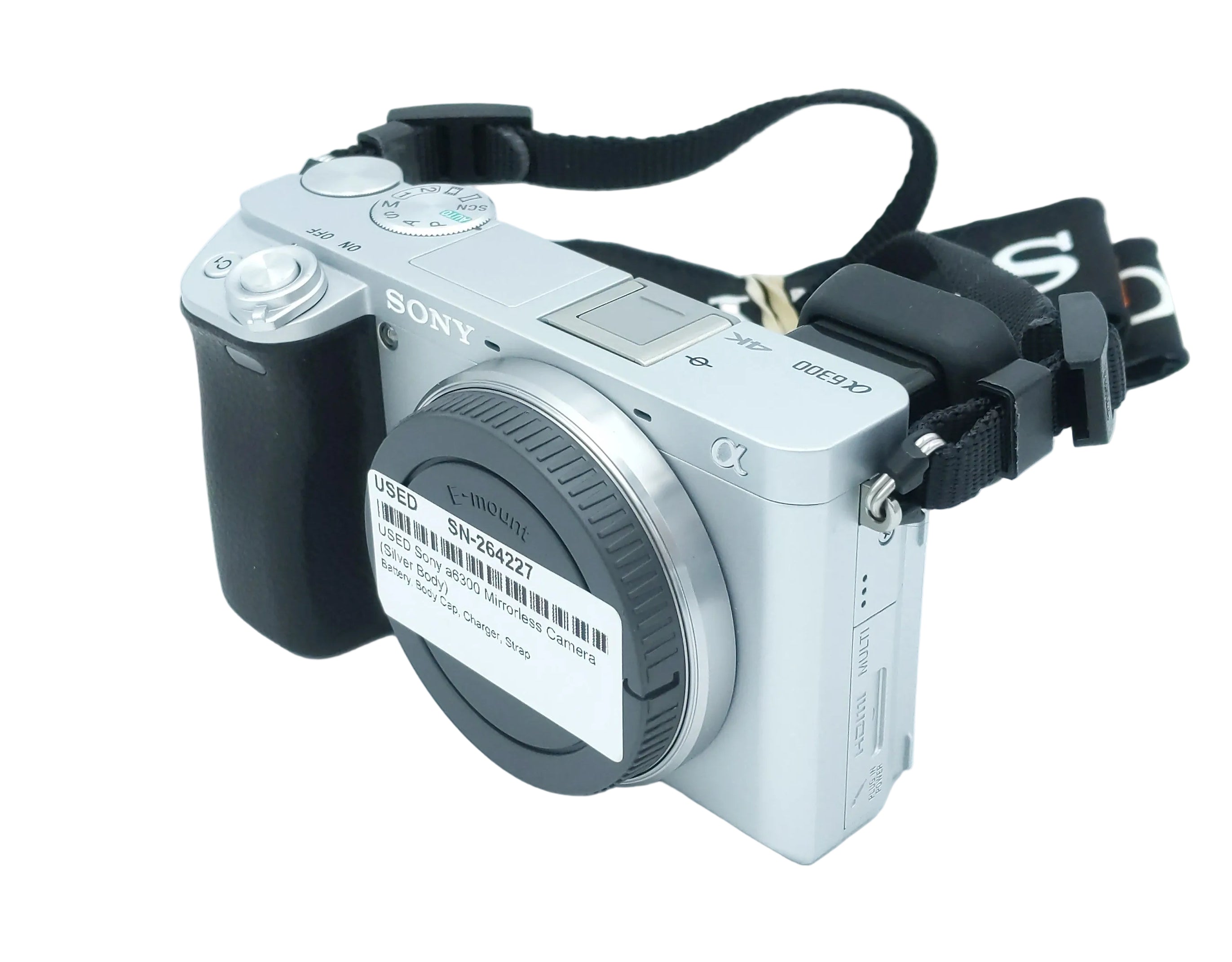 USED Sony a6300 Mirrorless Camera (Silver Body)