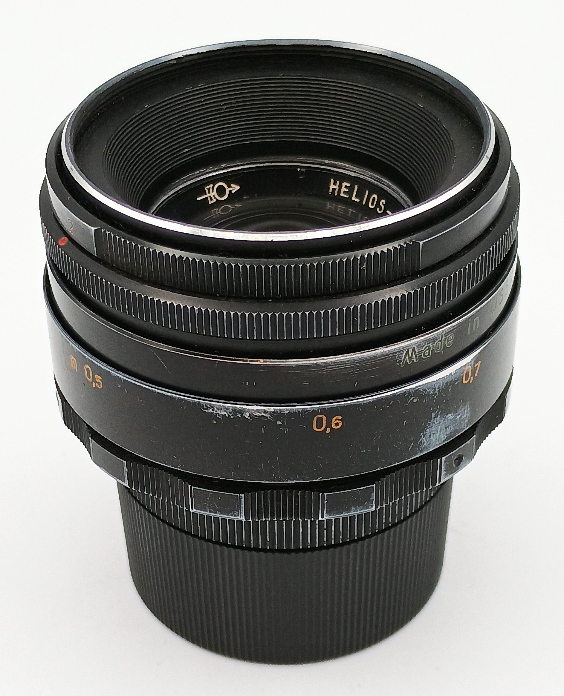 Used Helios 44-2 58mm f2 Lens USSR Vintage Soviet M42 Mount Bokeh Lens