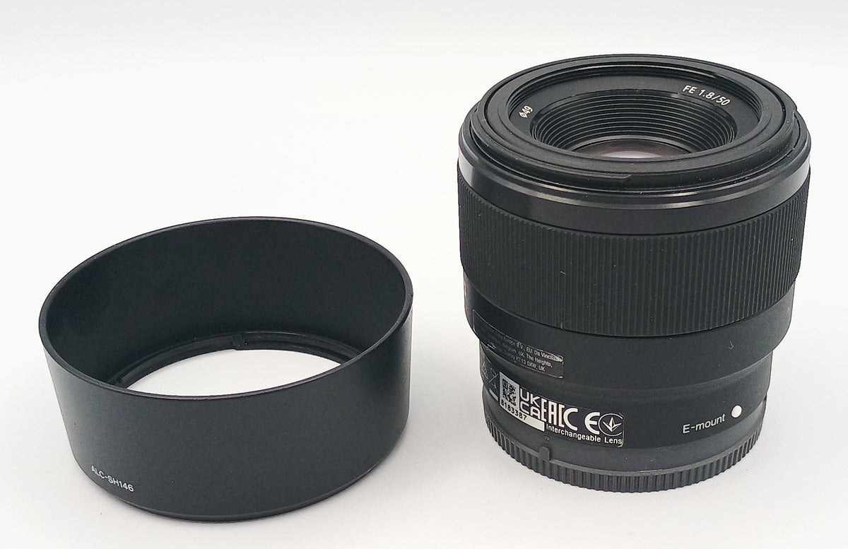 Used Sony 50mm f1.8 FE Lens