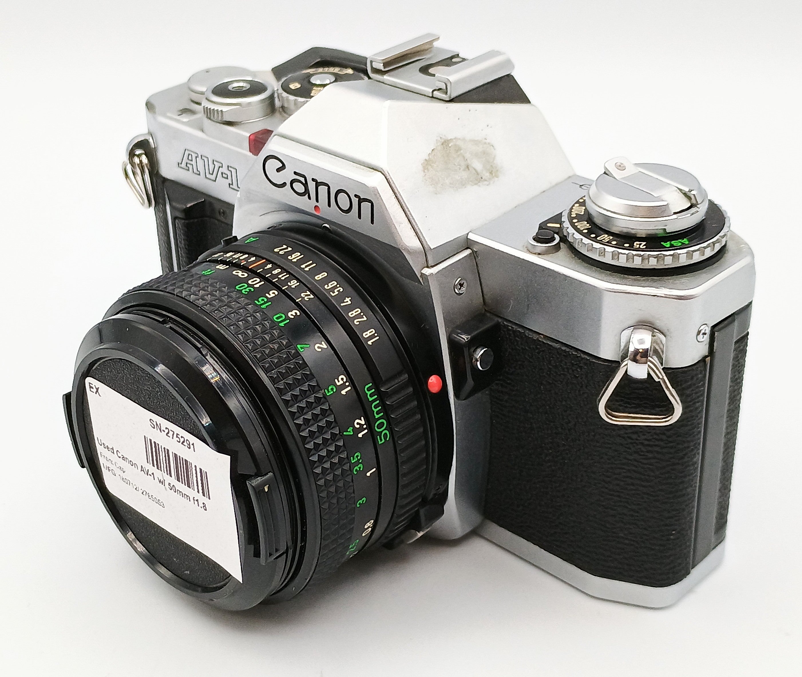 Used Canon AV-1 w/ 50mm f1.8