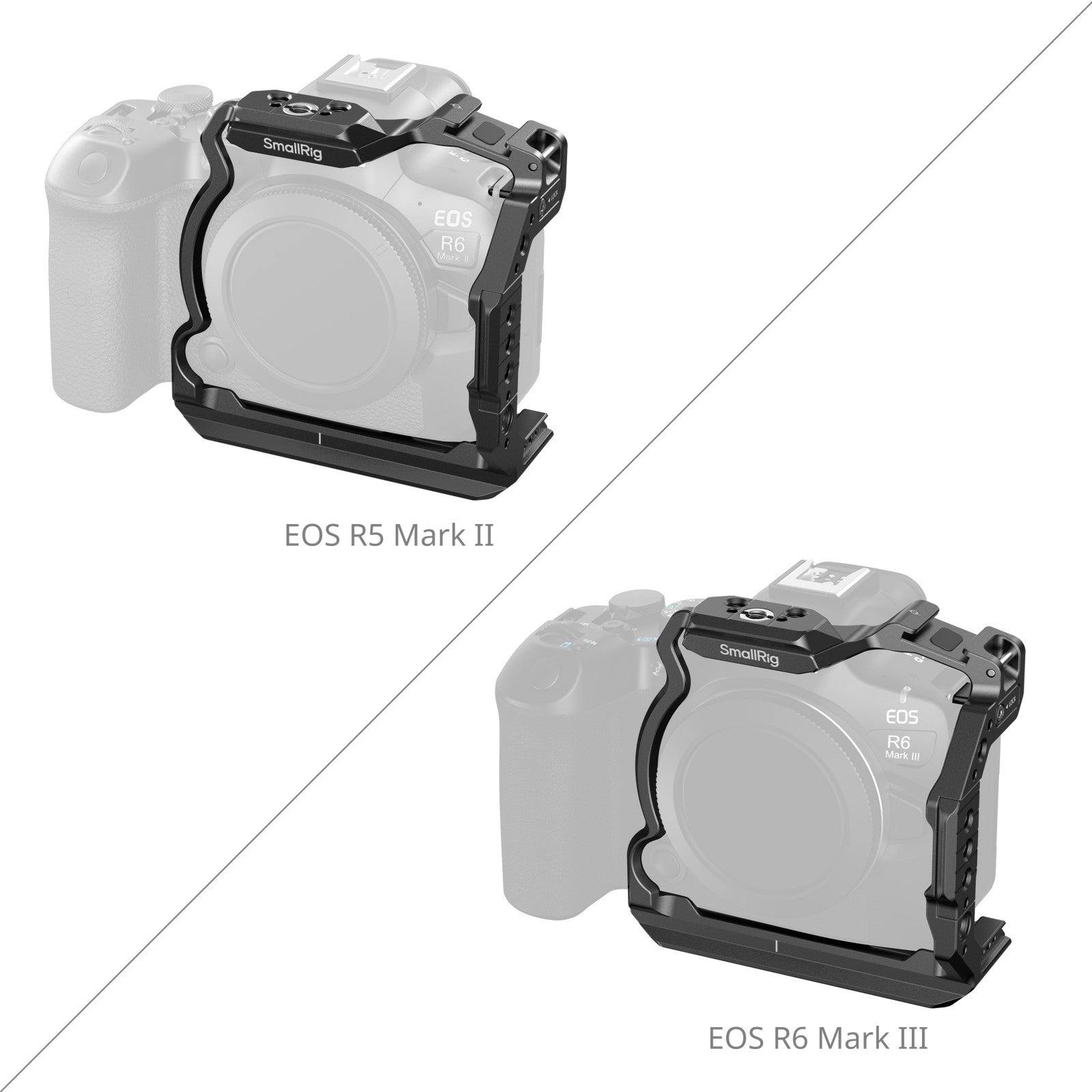 SmallRig Half Cage for Canon EOS R6 Mark III/R6 II/R5 II (Hawklock)