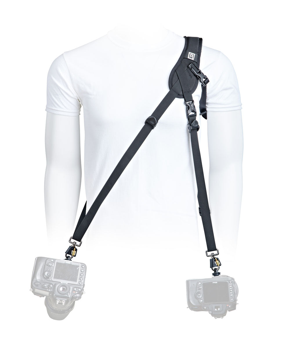BlackRapid Hybrid X eXtra Comfort Double Camera Sling
