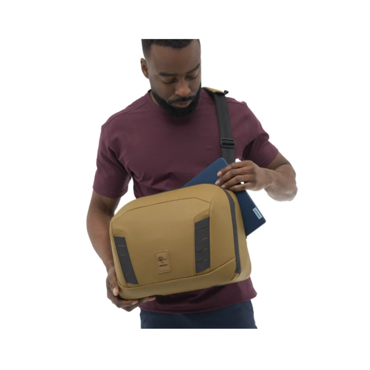 Nomatic McKinnon Camera Messenger 13L in Coyote — gallery view 3