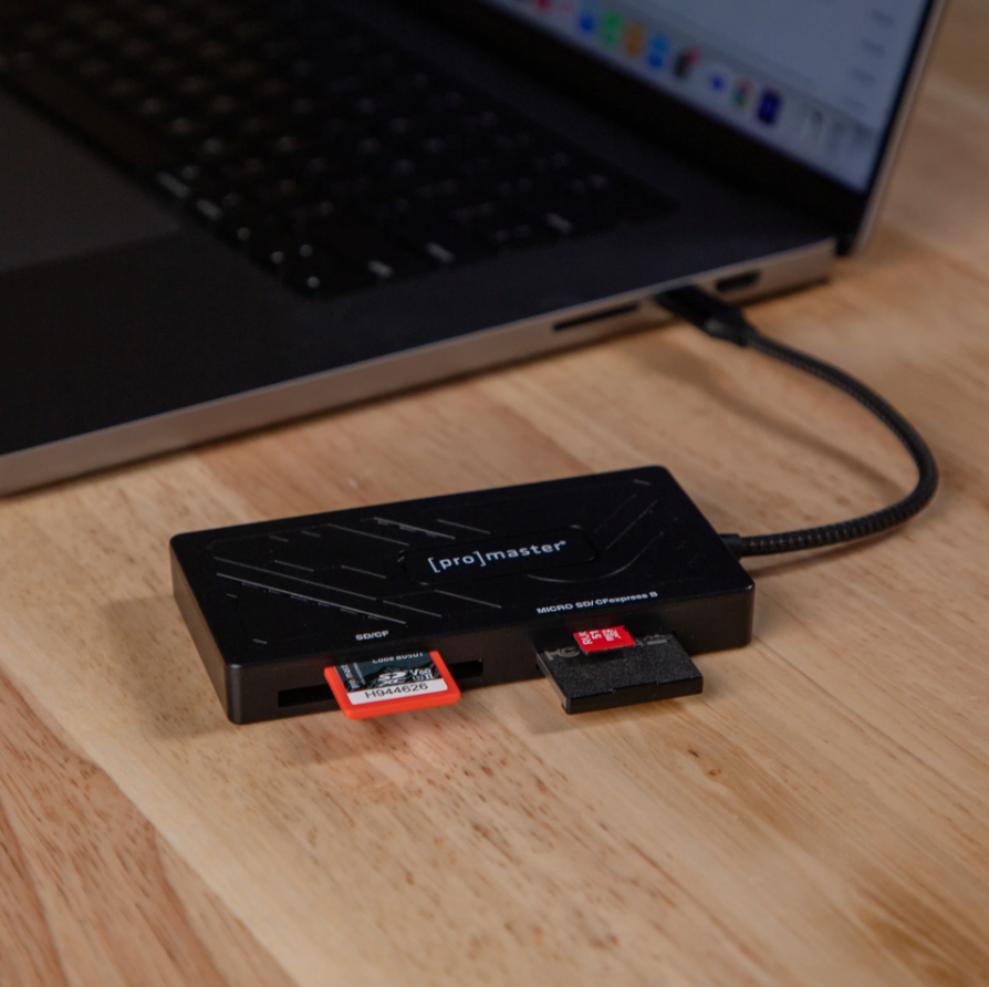 Promaster 77848 USB-C Multi Card Reader