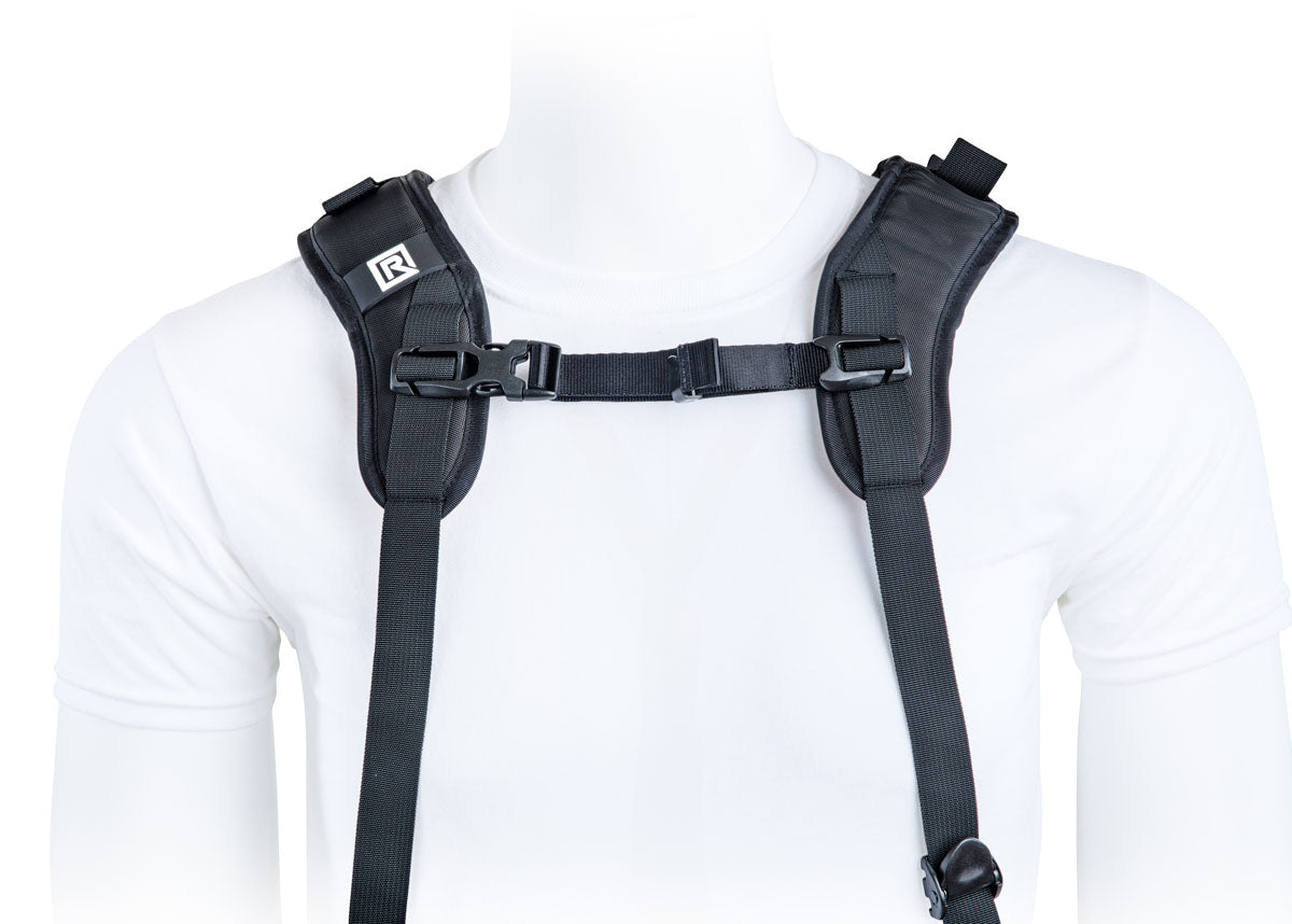 BLACKRAPID Doppia Tracolla Per Fotocamera – Doppio Supporto Per Due Corpi Macchina