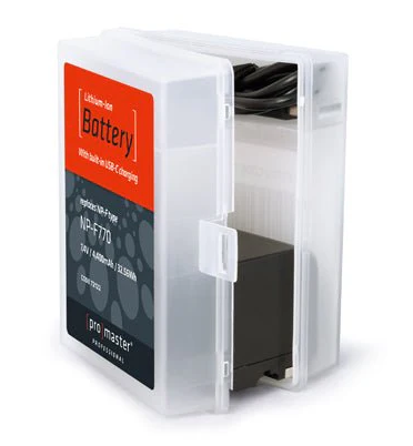 Promaster 72122 Li-ion Battery for Sony NP-F770 with USB-C Charging