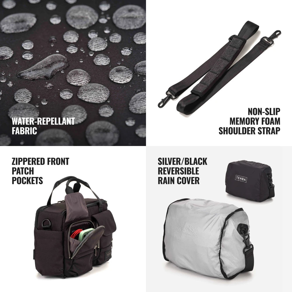 Tenba DNA v2 Shoulder Bag 10 - Black, gallery view 5