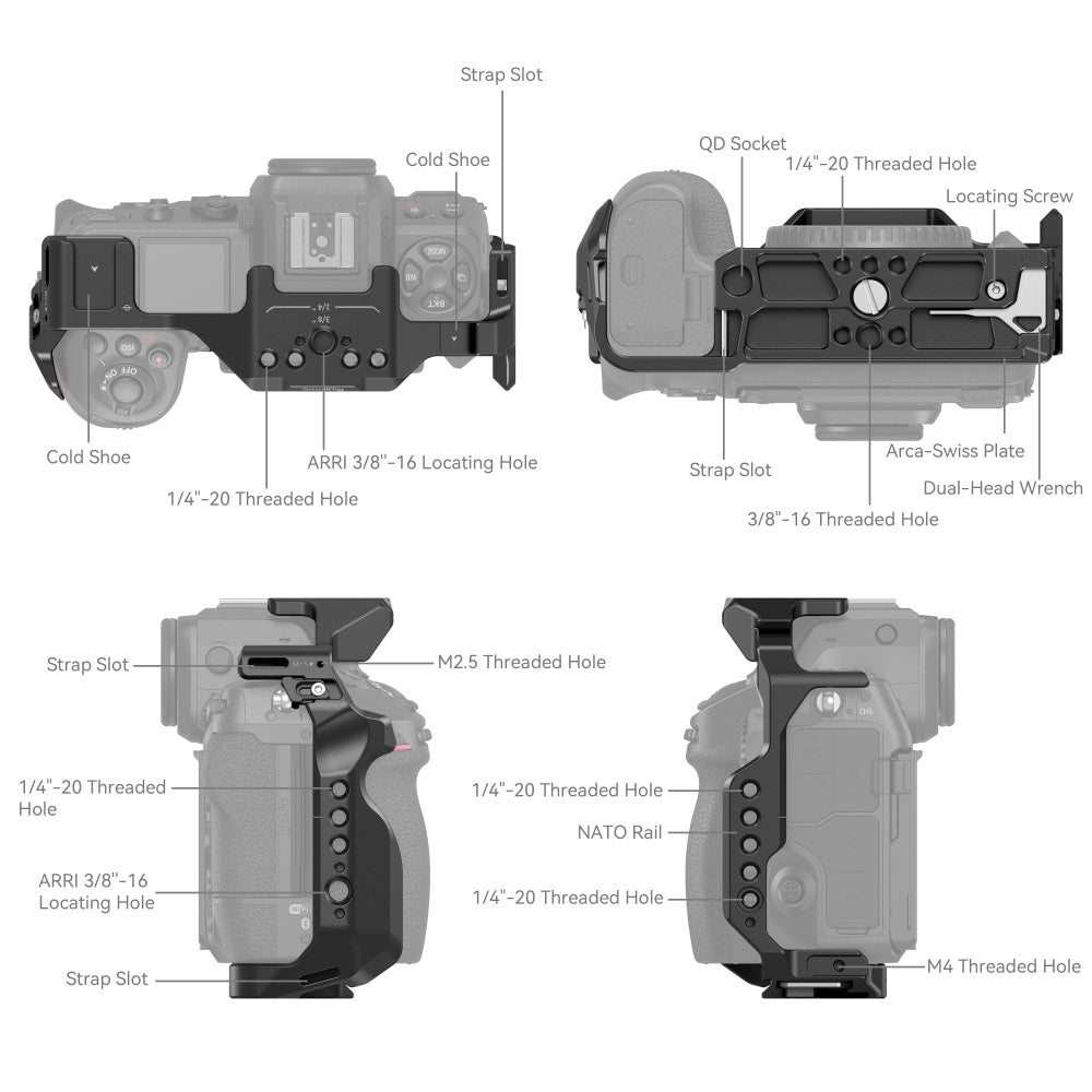 SmallRig Camera Cage for Nikon Z8