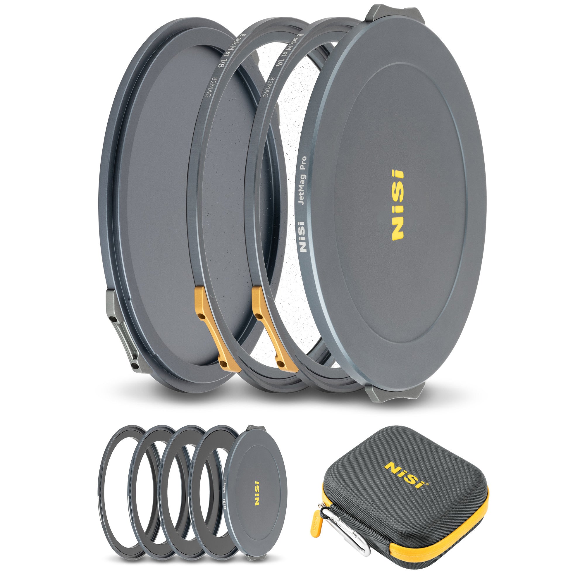 NiSi JetMag Pro 82MAG Black Mist Magnetic Filter Kit (82mm)